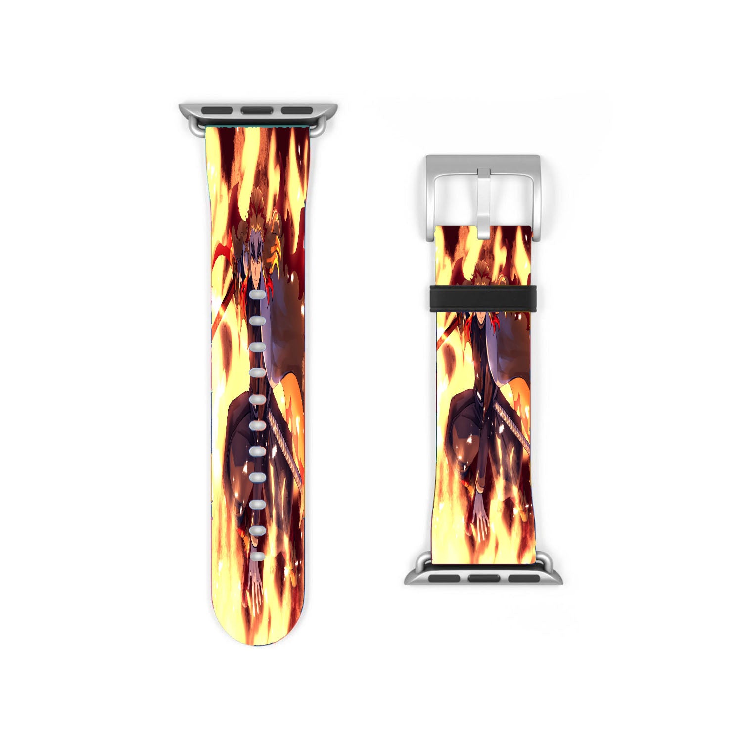 Kyojuro Rengoku Fire Power Demon Slayer Apple Watch Band 38Mm - 44Mm