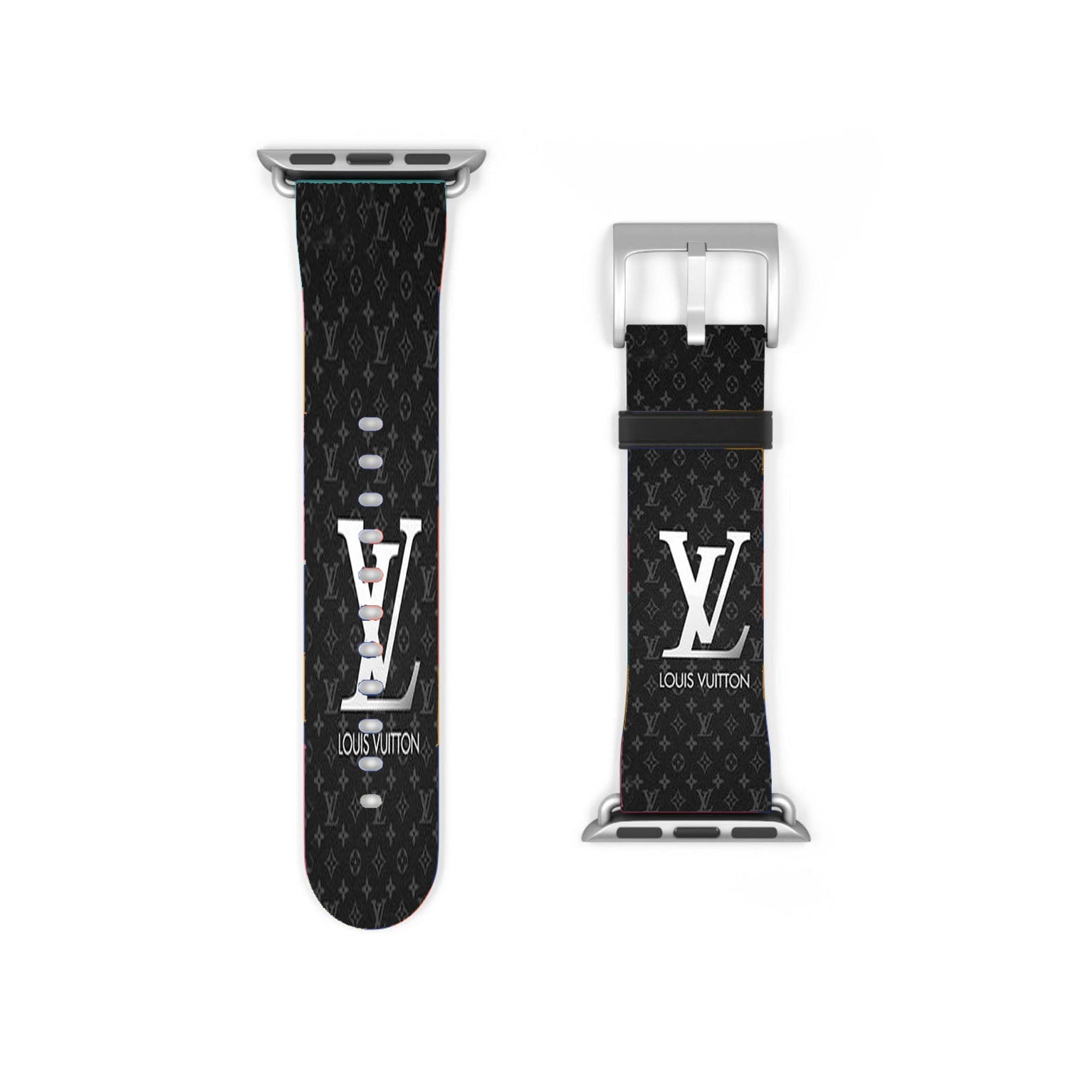 Louis Vuitton Grey Logo Apple Watch Band 38Mm - 44Mm