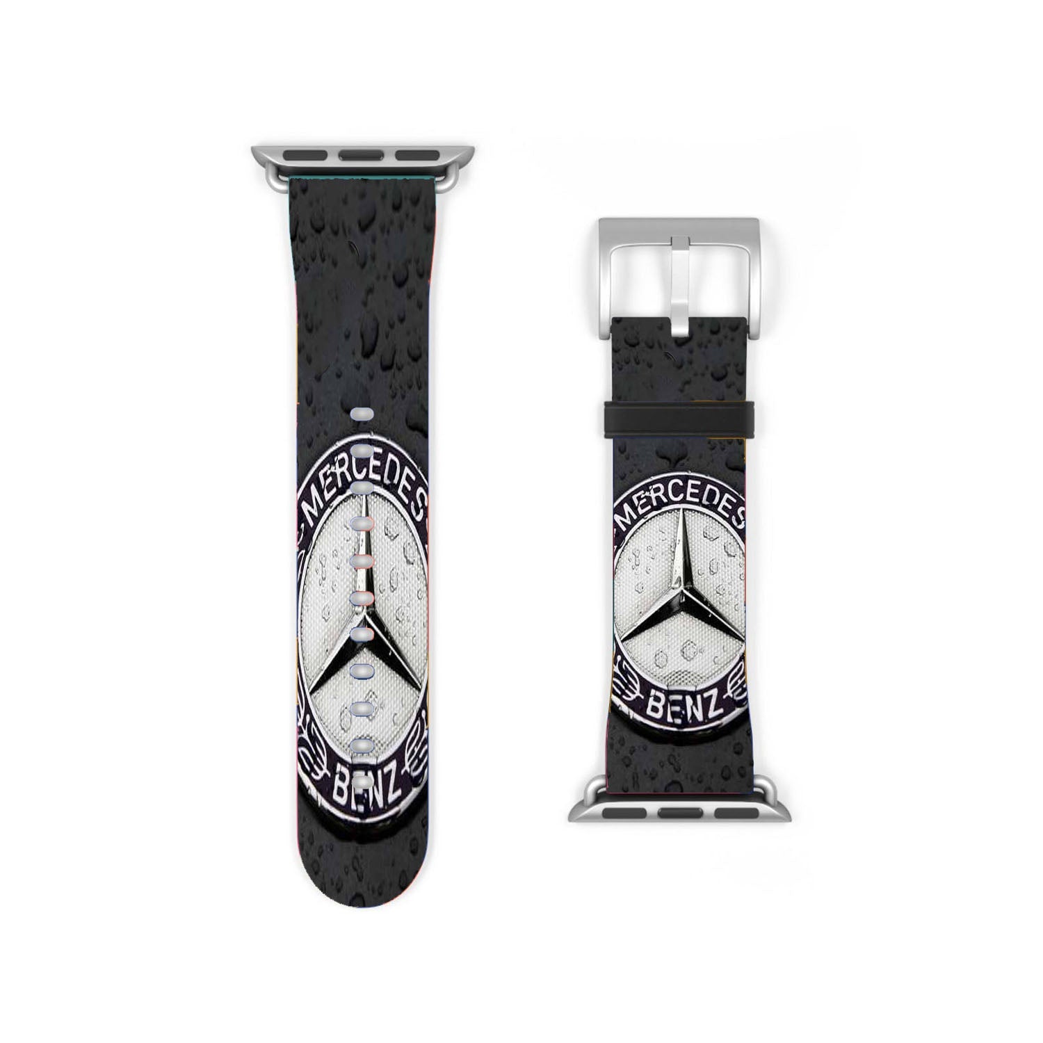 Mercedes Benz Logo 3 Apple Watch Band 38Mm - 44Mm