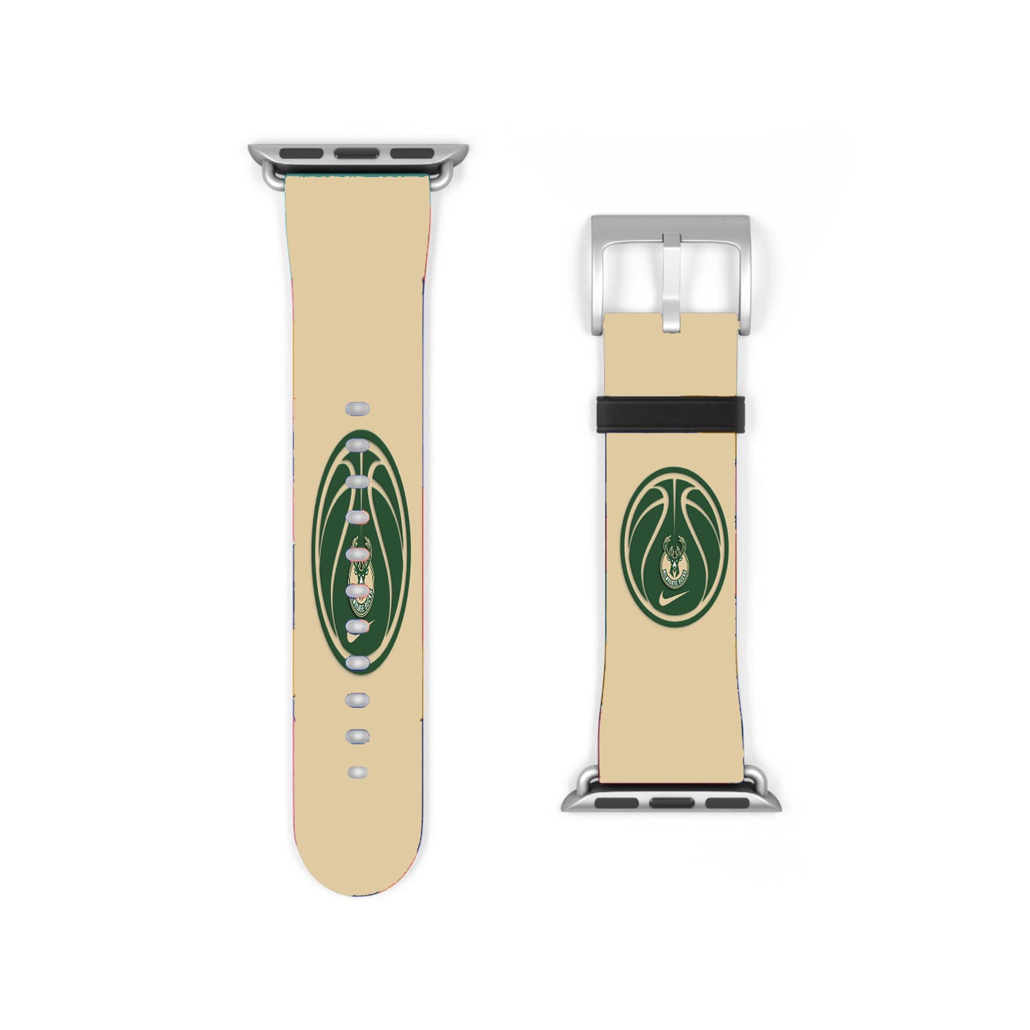 Milwaukee Bucks Basketball Logo Apple Watch Band 38Mm - 44Mm