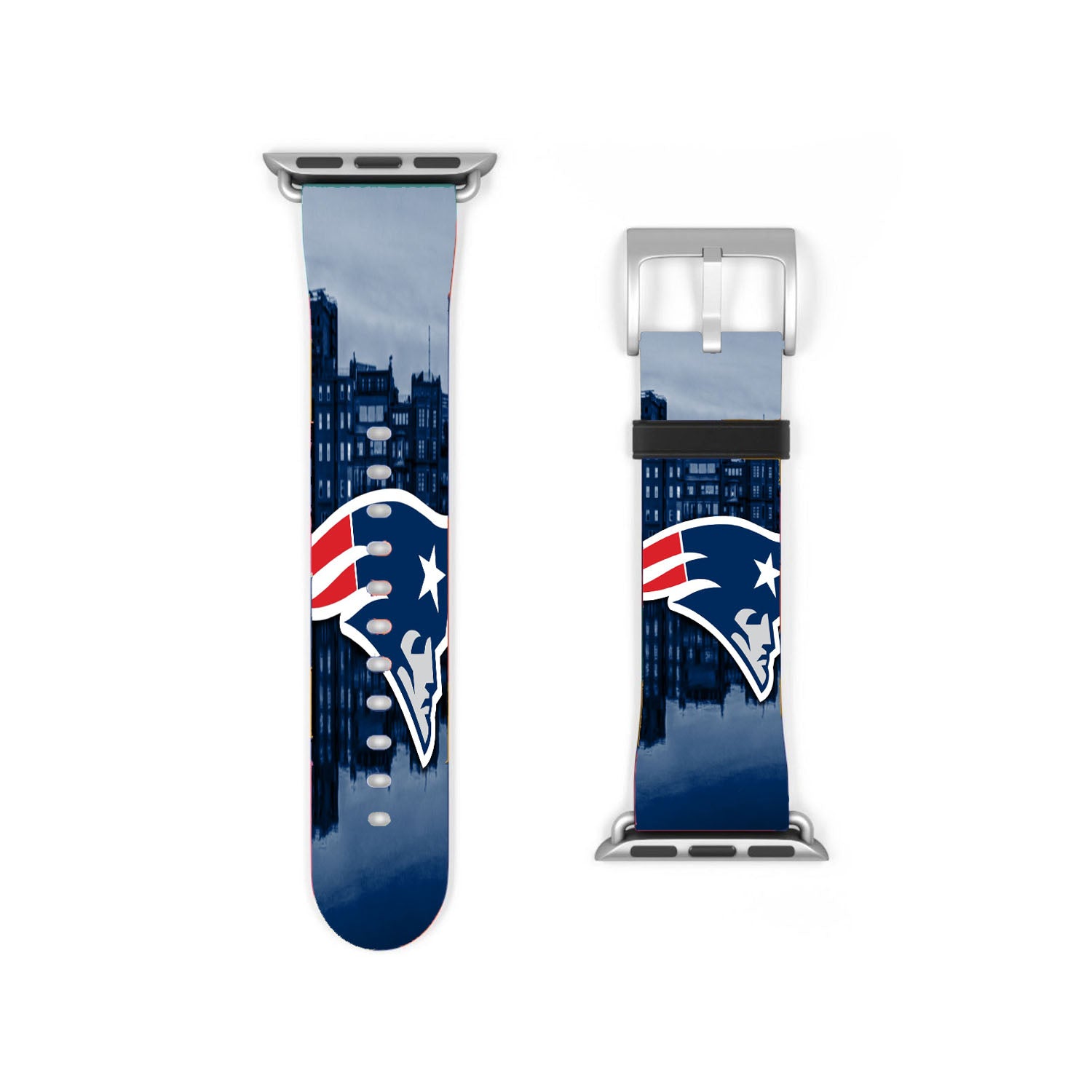 New England Patriots Emblem Apple Watch Band 38Mm - 44Mm