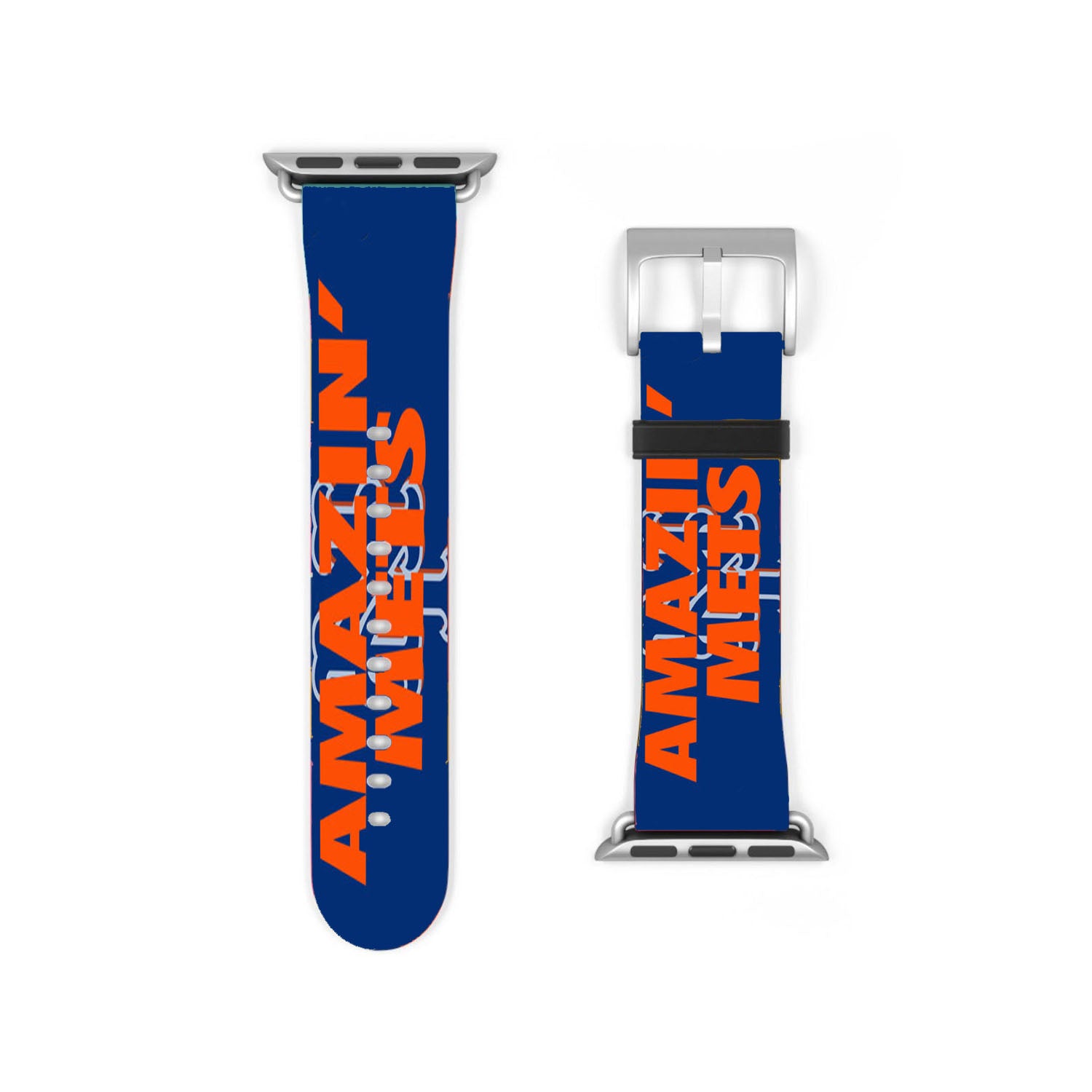 New York Mets Amazing Mets Apple Watch Band 38Mm - 44Mm