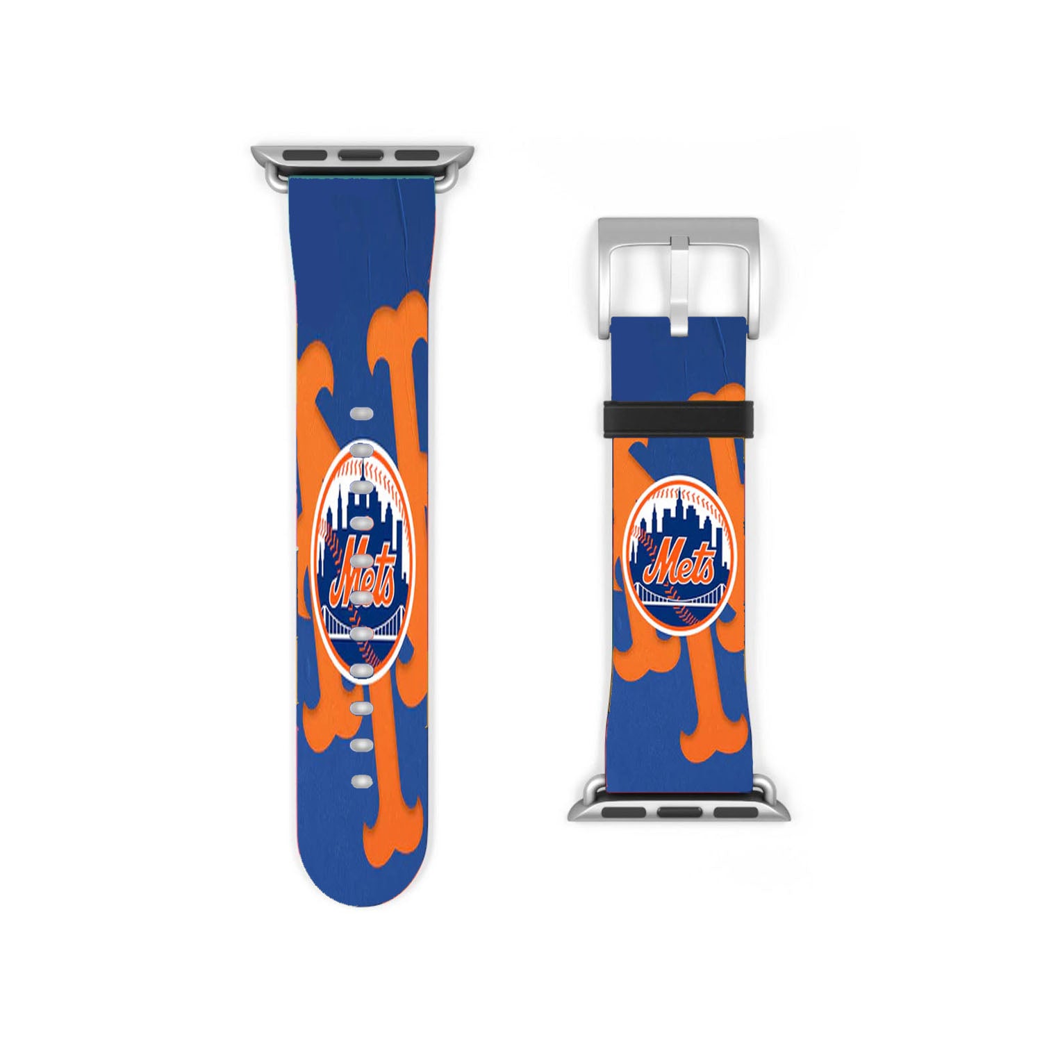 New York Mets Logo Baseball 1 Apple Watch Band 38Mm - 44Mm