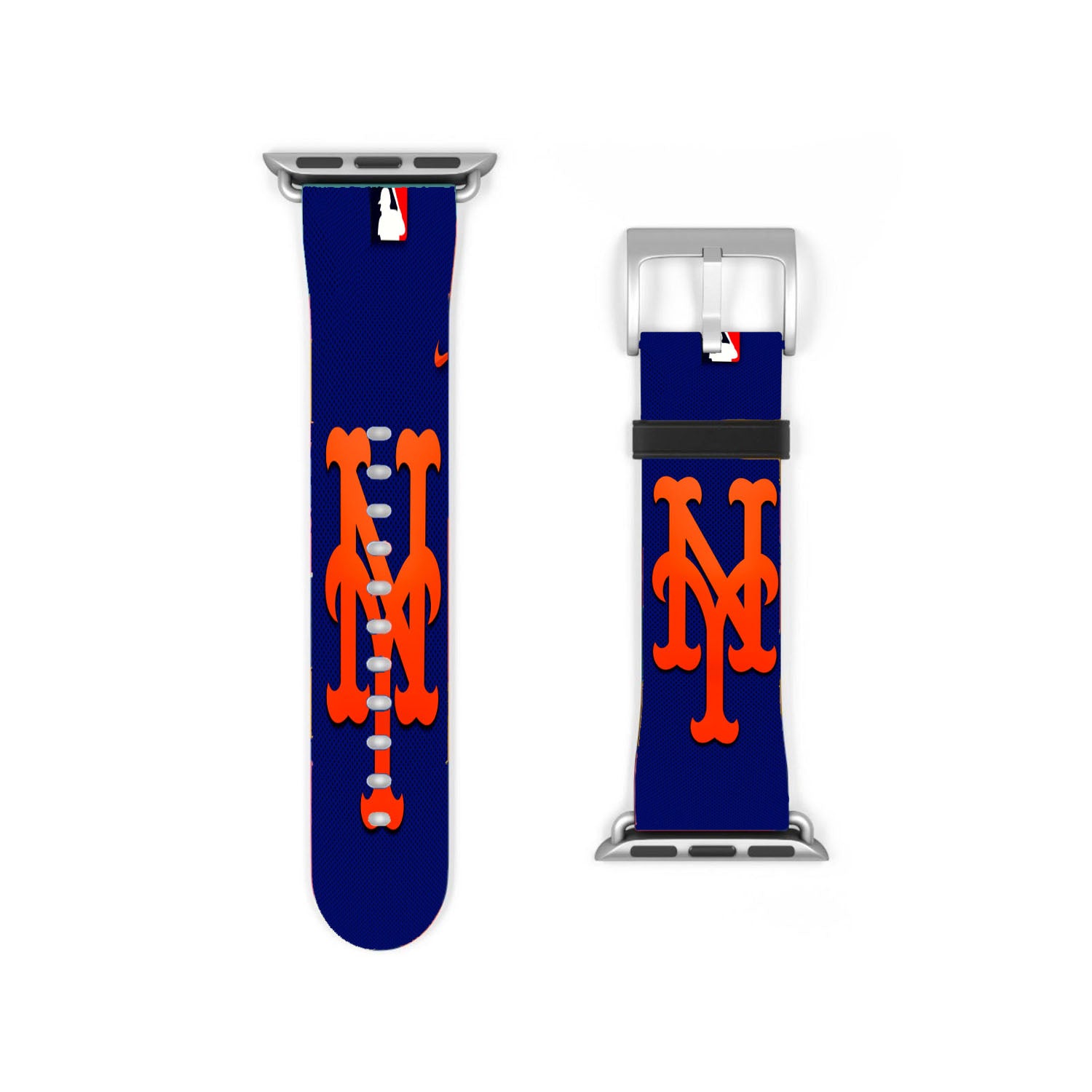 New York Mets Mlb Logo 9786 Apple Watch Band 38Mm - 44Mm