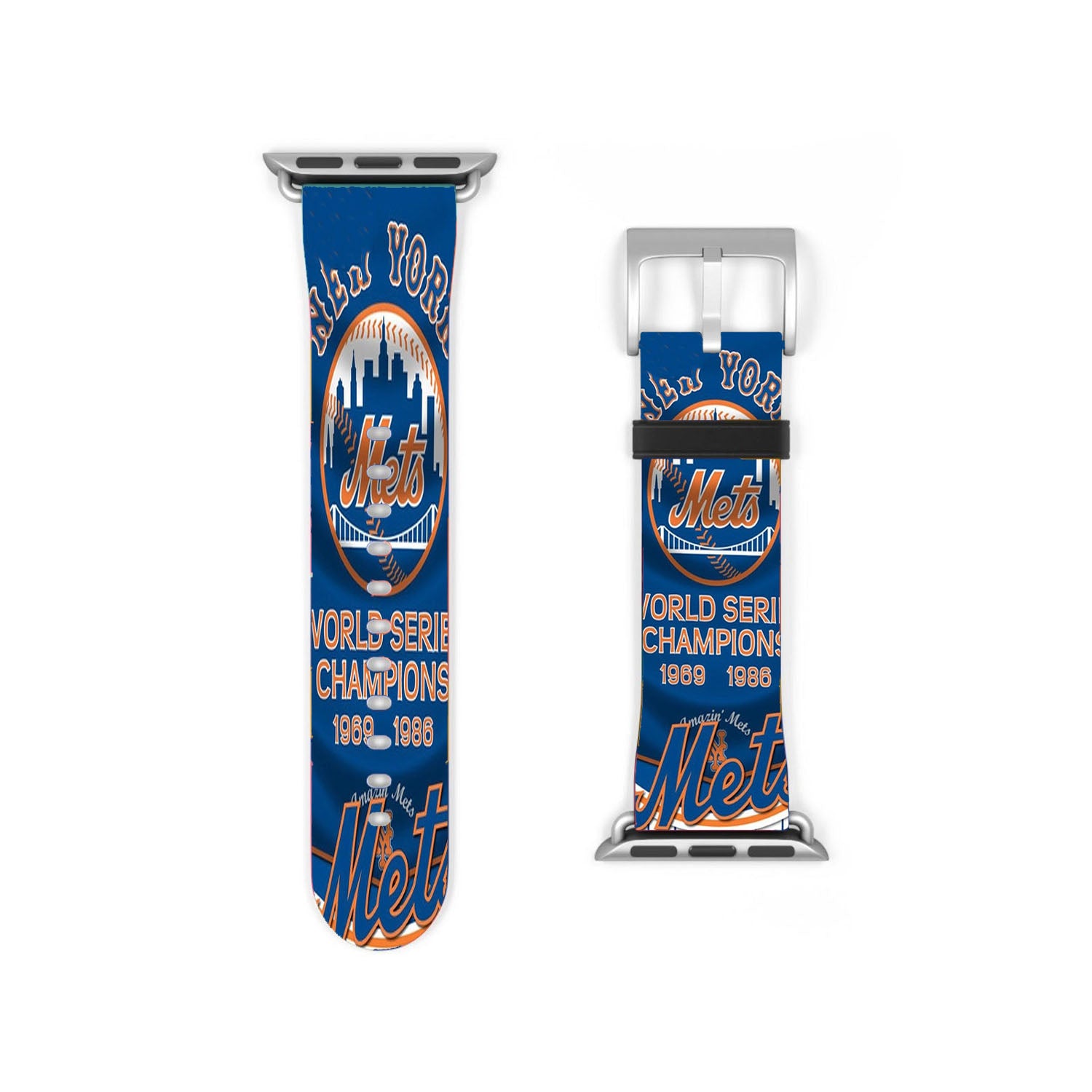 New York Mets World Series Apple Watch Band 38Mm - 44Mm
