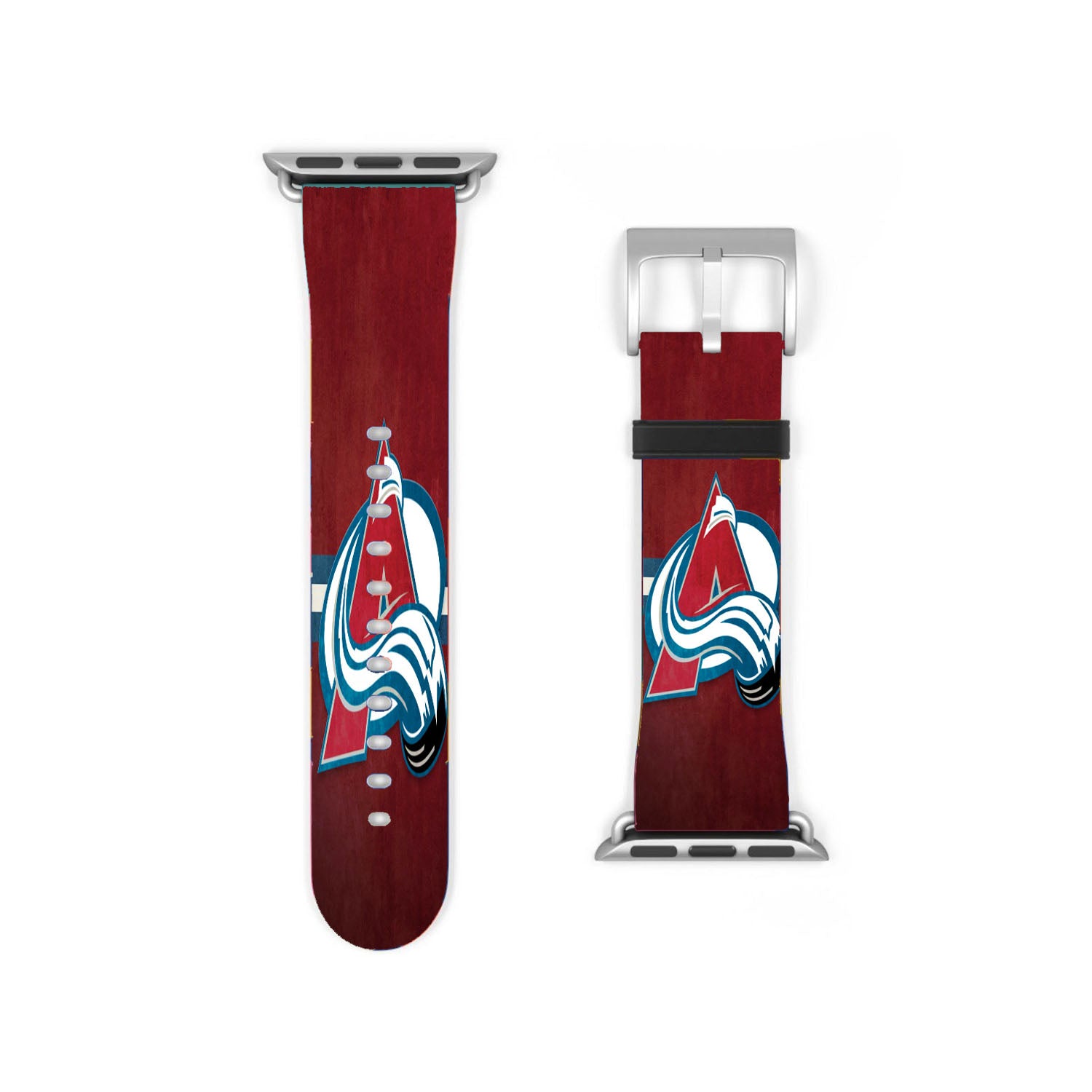 Nhl Colorado Avalanche Sport Logo Apple Watch Band 38Mm - 44Mm