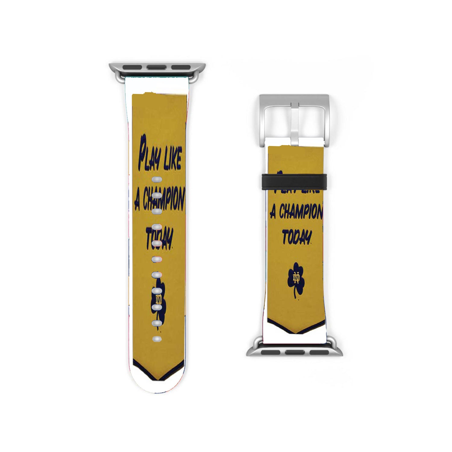 Notre Dame Championship Banner Apple Watch Band 38Mm - 44Mm