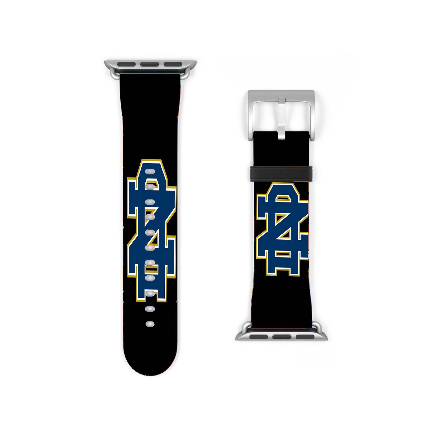 Notre Dame Fighting Irish Black Wallpapers Apple Watch Band 38Mm - 44Mm