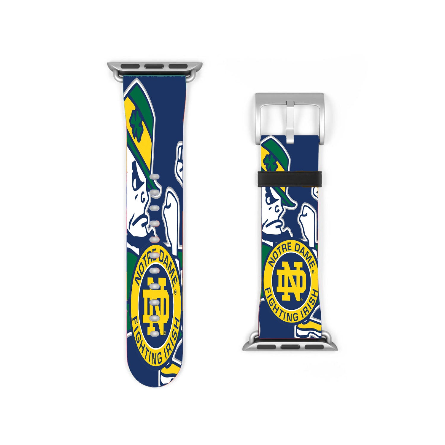 Notre Dame Fighting Irish Logo Wallpaper Apple Watch Band 38Mm - 44Mm