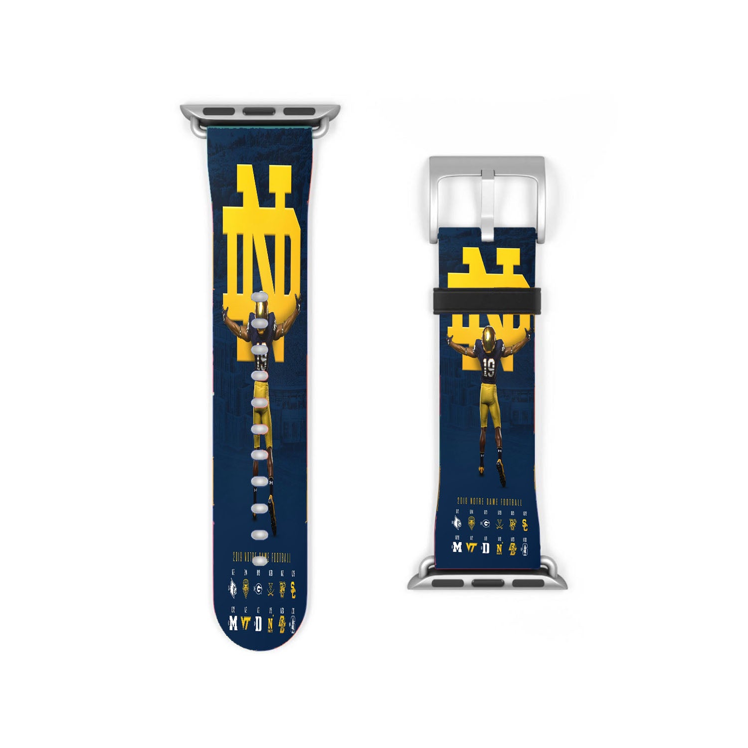 Notre Dame Football Wallpaper Apple Watch Band 38Mm - 44Mm