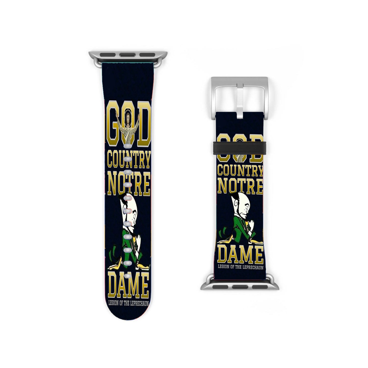 Notre Dame God Country Apple Watch Band 38Mm - 44Mm