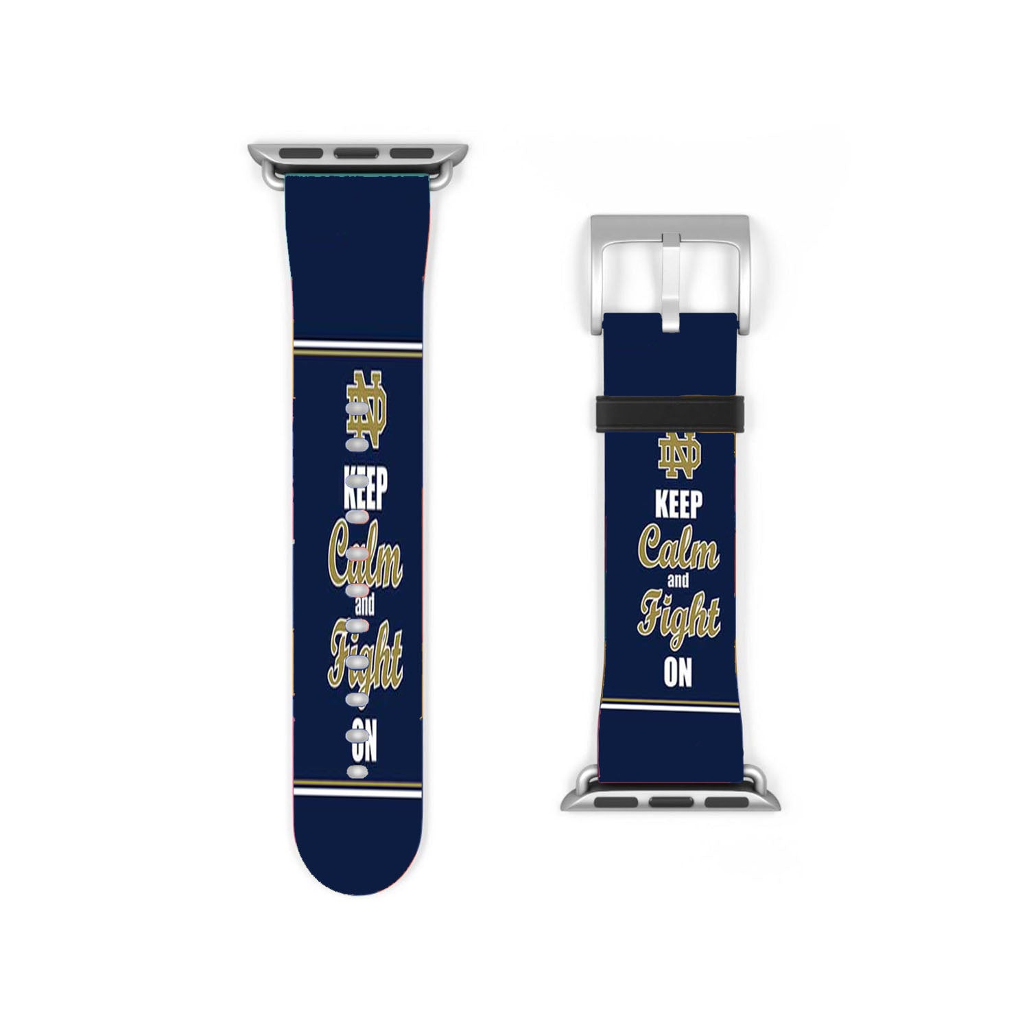 Notre Dame Keep Calm Apple Watch Band 38Mm - 44Mm