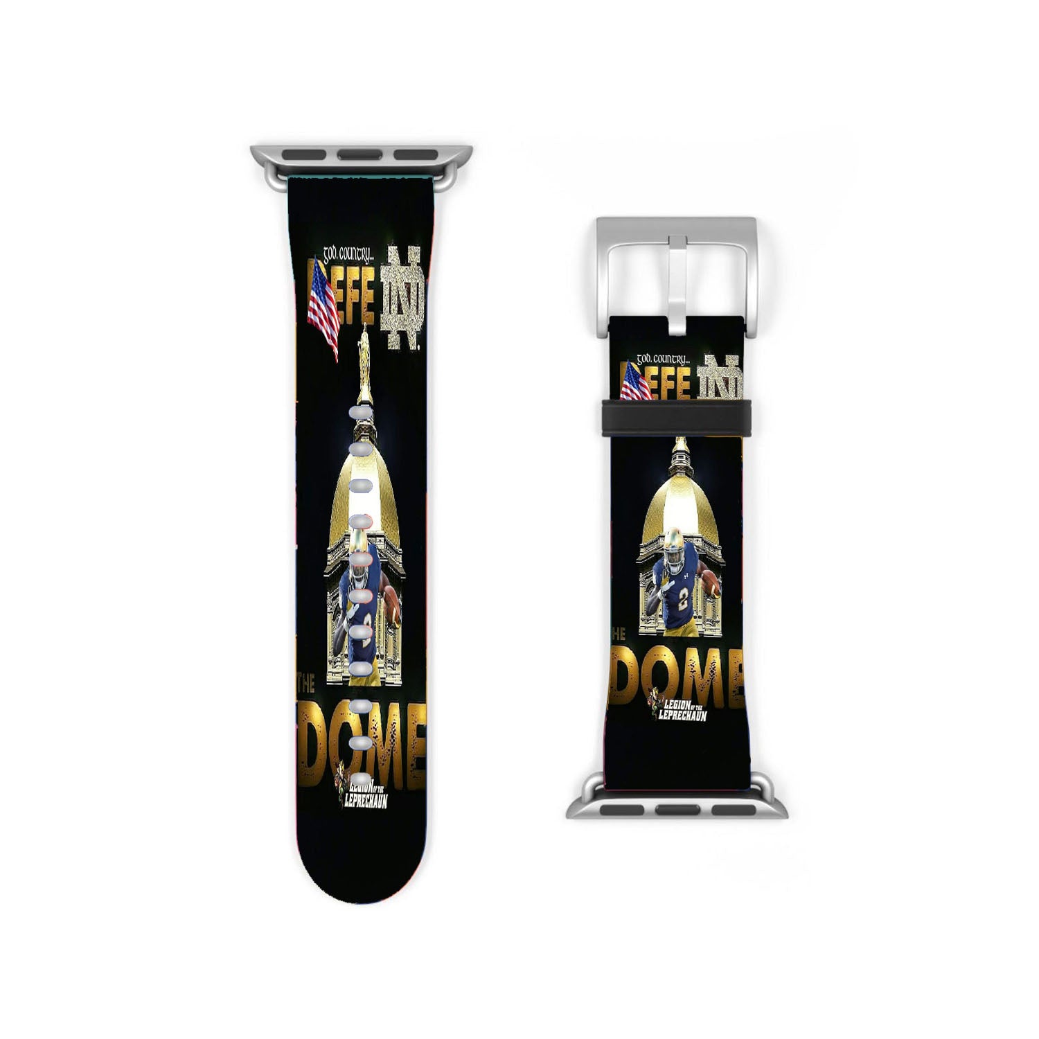 Notre Dame Nd God Country Apple Watch Band 38Mm - 44Mm