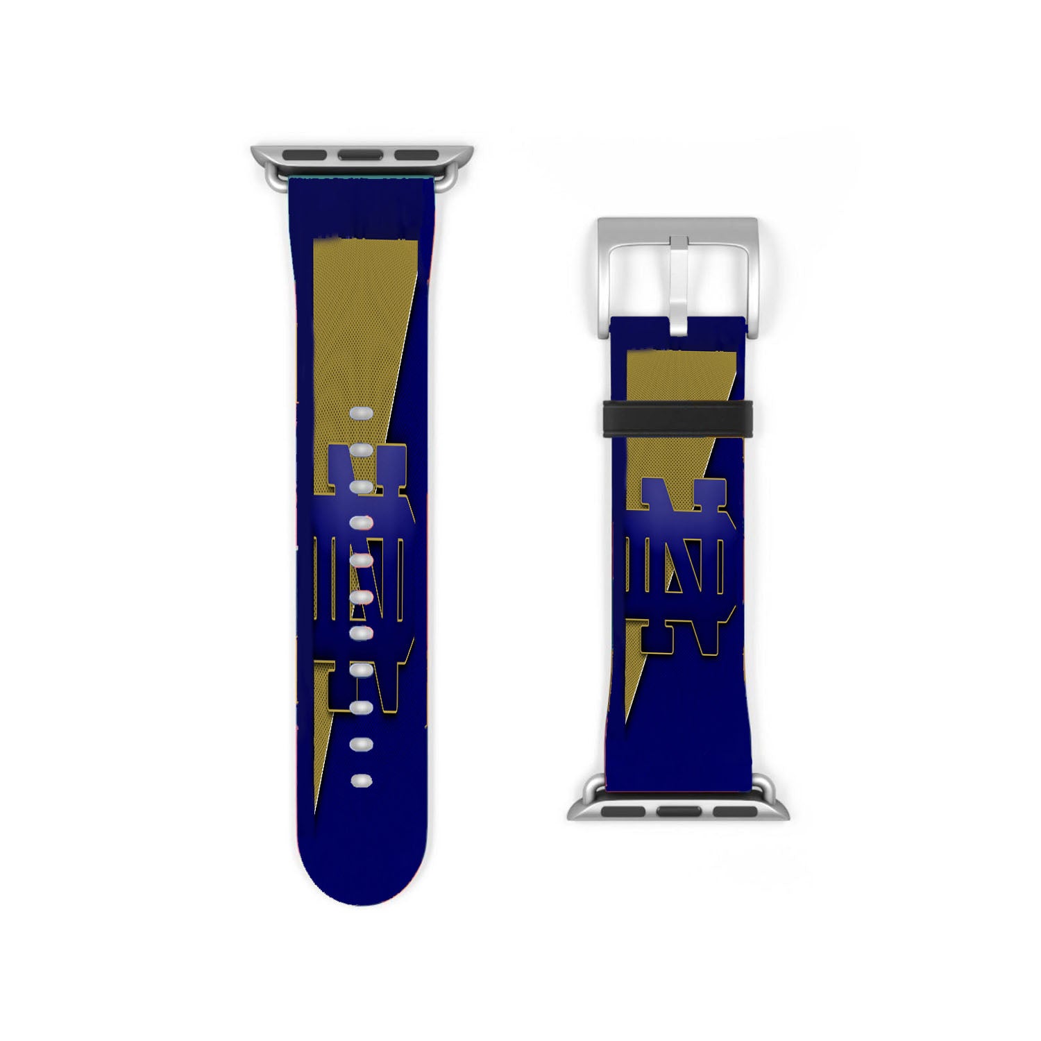 Notre Dame Yellow Blue Apple Watch Band 38Mm - 44Mm