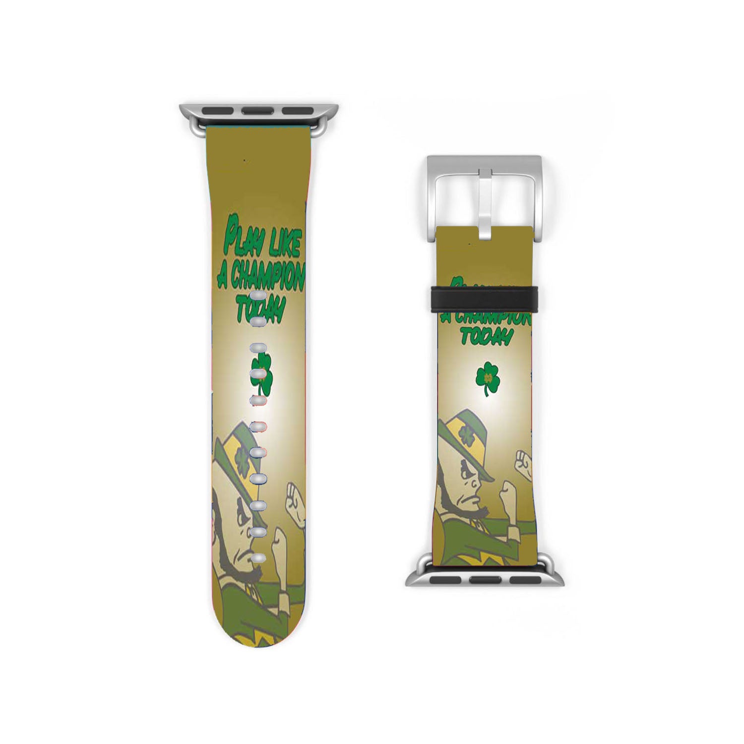 Notre Dame Yellow Fade Apple Watch Band 38Mm - 44Mm