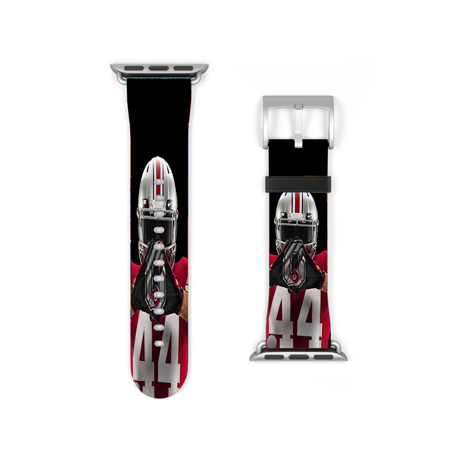 Ohio State Buckeyes College Football Apple Watch Band 38Mm - 44Mm