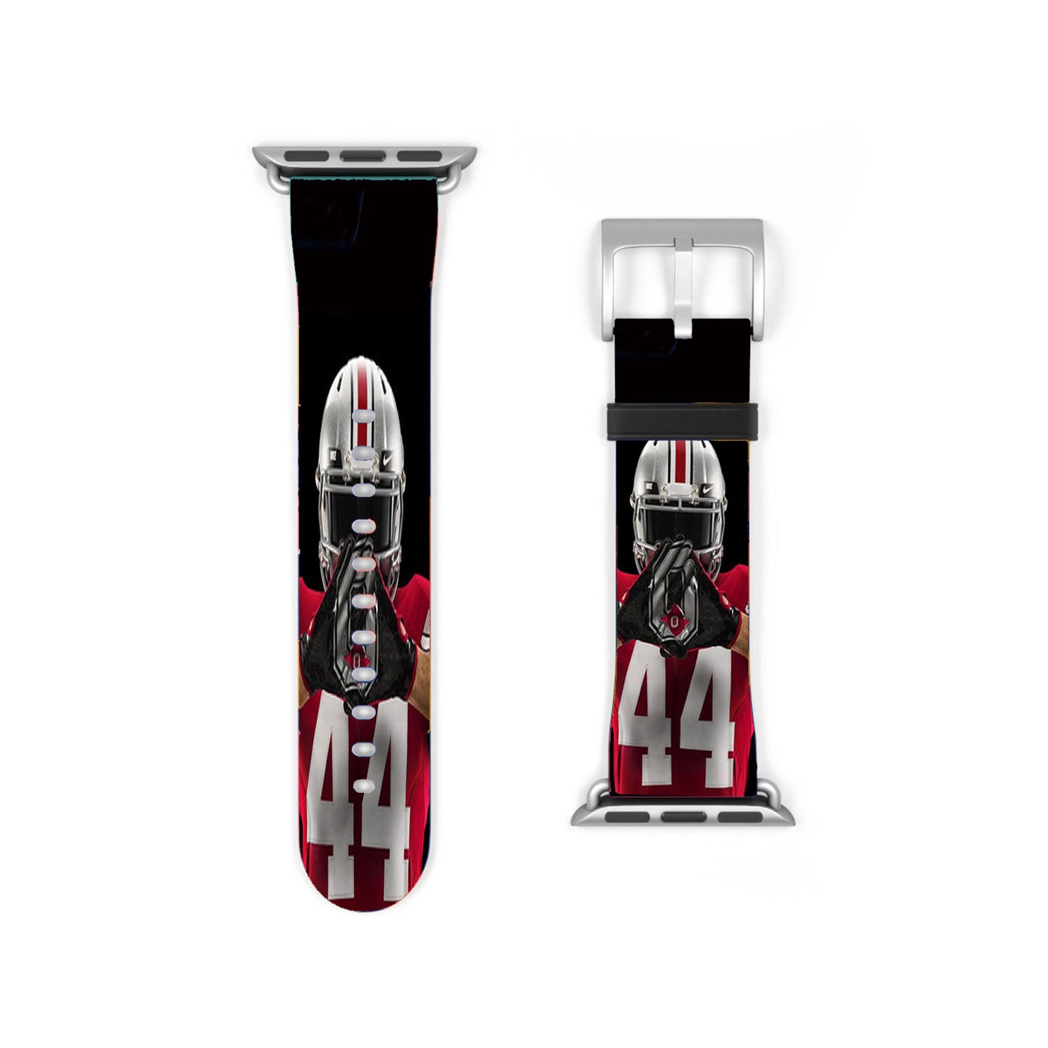 Ohio State Buckeyes Football Apple Watch Band 38Mm - 44Mm