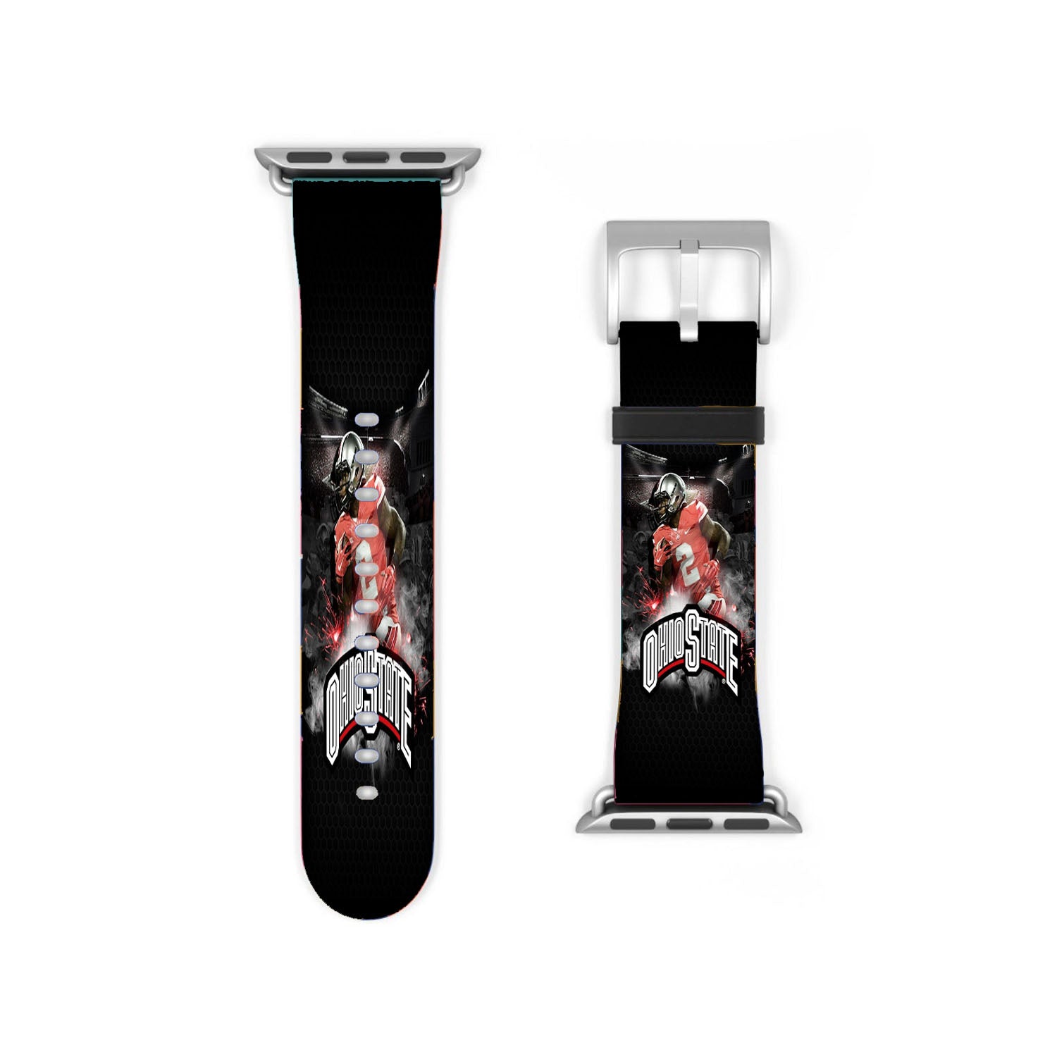 Ohio State Buckeyes Wallpaper Apple Watch Band 38Mm - 44Mm