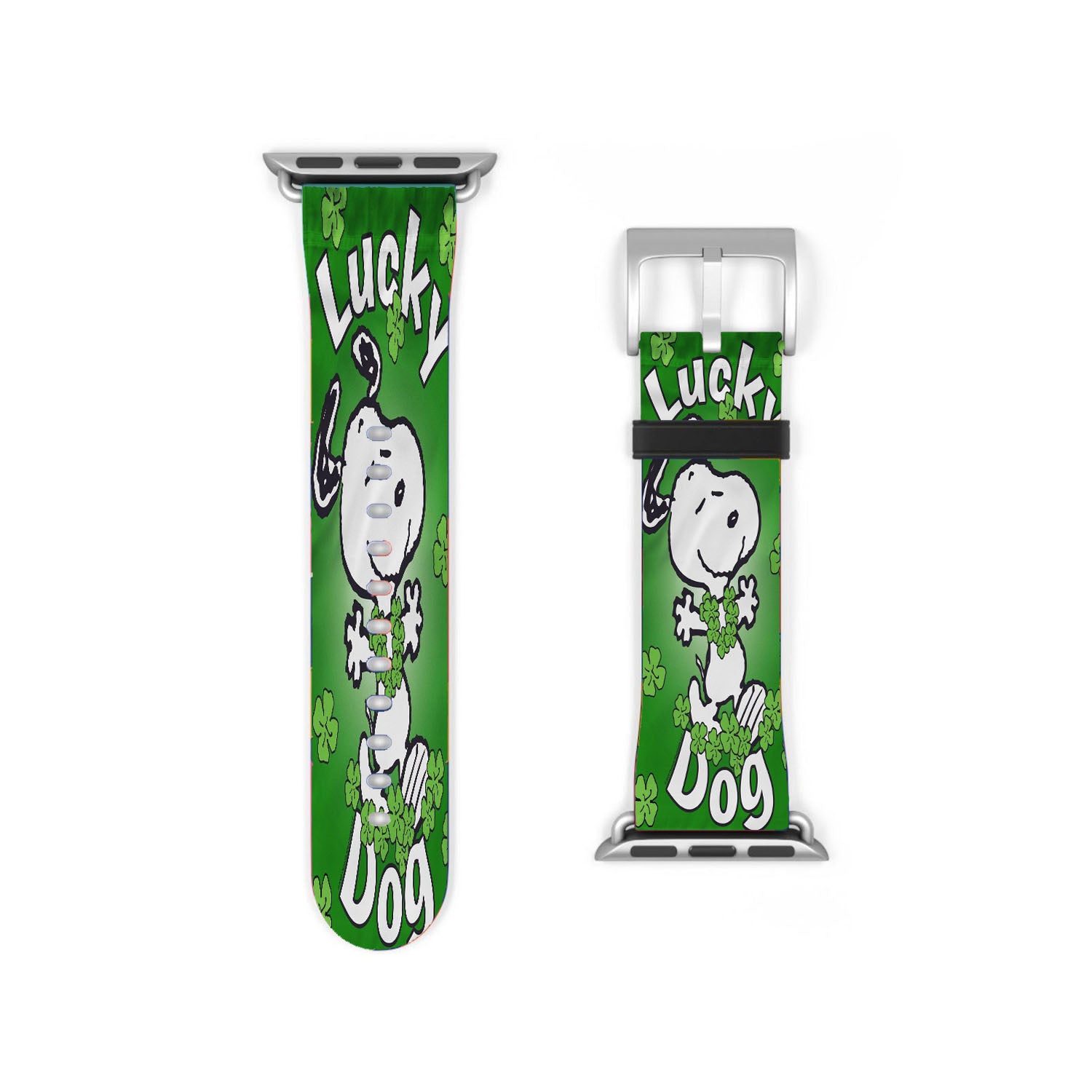 Peanuts Clover Dancing Snoopy Apple Watch Band 38Mm - 44Mm