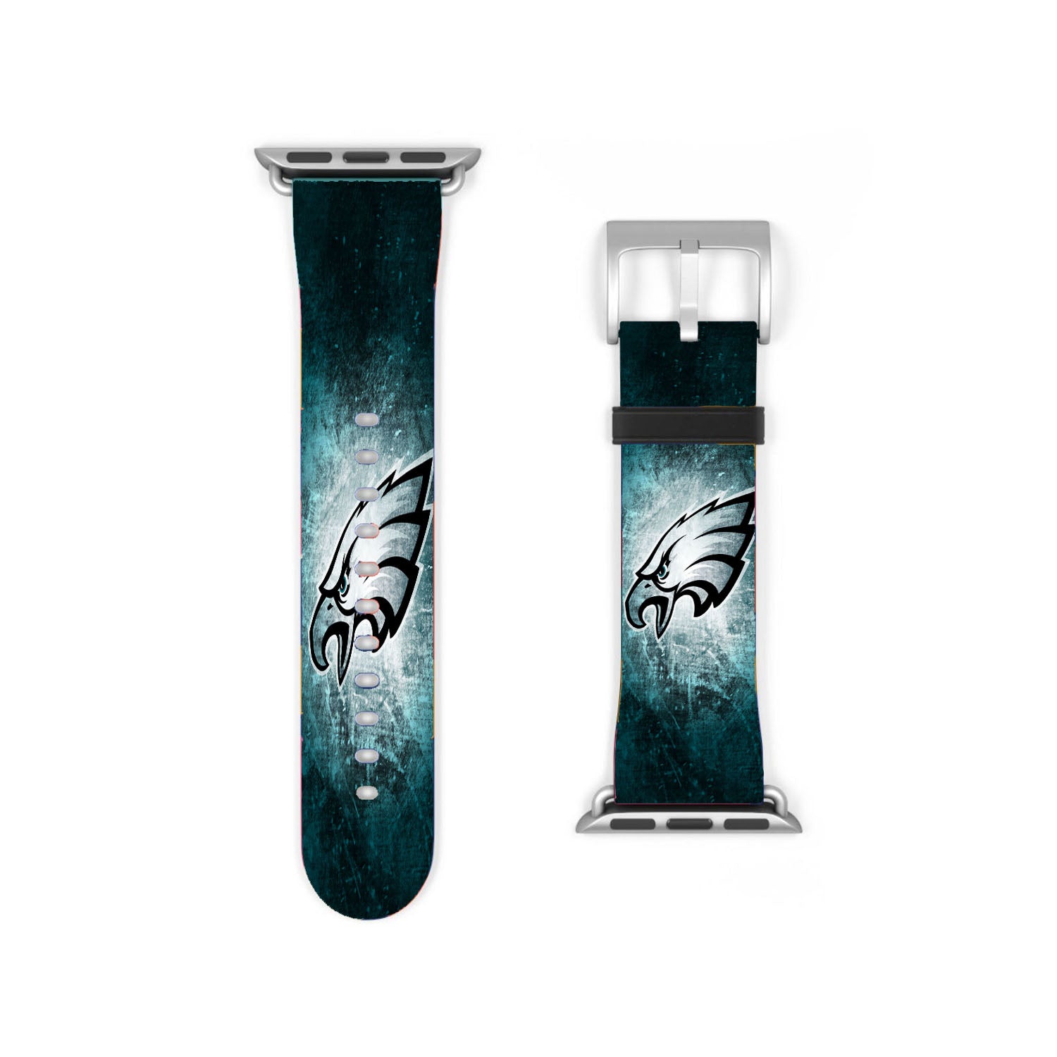 Philadelphia Eagles Grunge Texture Wallpaper Apple Watch Band 38Mm - 44Mm