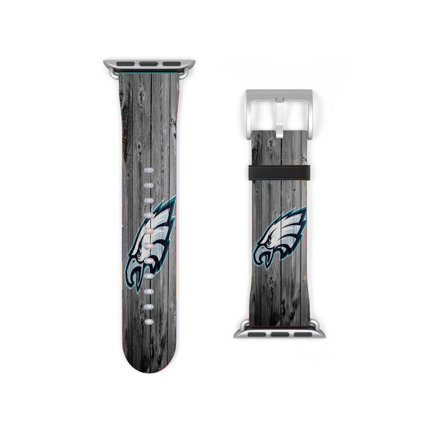 Philadelphia Eagles Nfl Logo Dark Apple Watch Band 38Mm - 44Mm