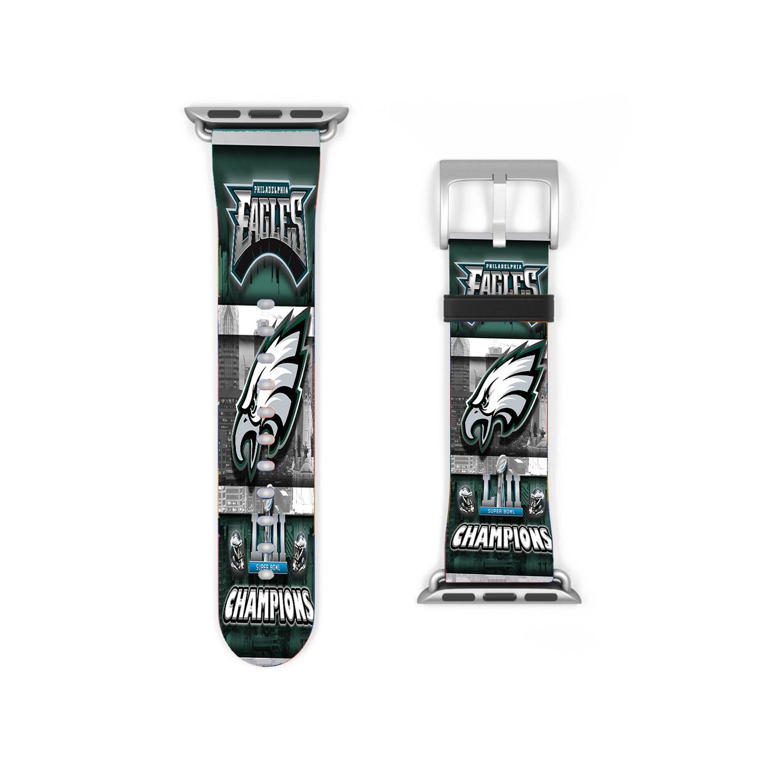 Philadelphia Eagles Super Bowl Champions Wallpaper Apple Watch Band 38Mm - 44Mm
