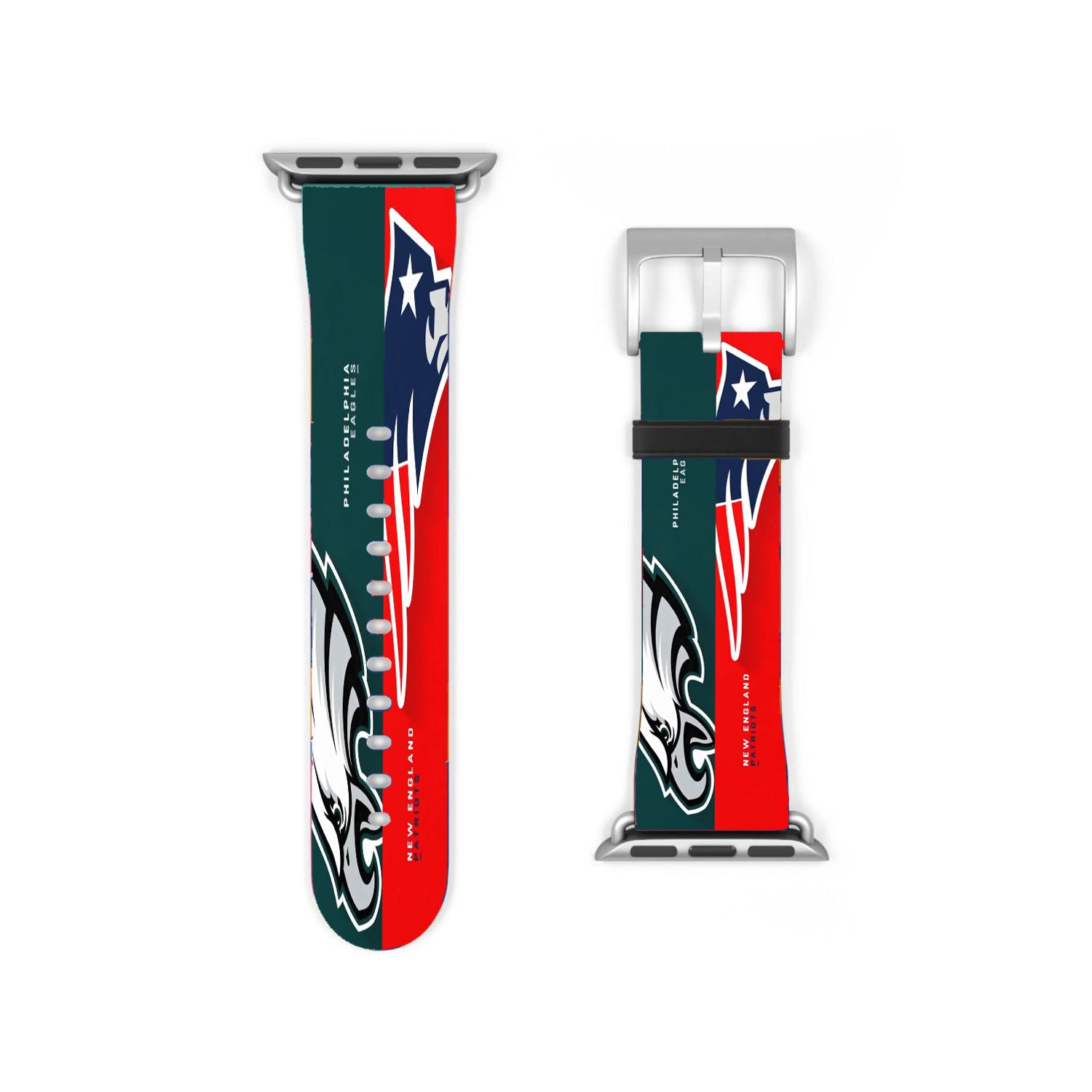 Philadelphia Eagles Vs New England Patriots Apple Watch Band 38Mm - 44Mm