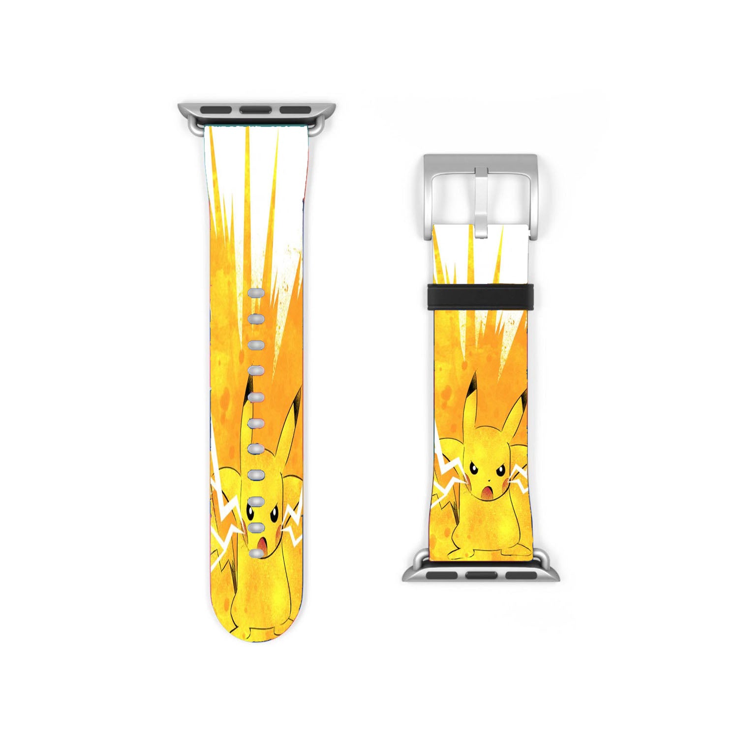Pikachu Pokemon Electric Apple Watch Band 38Mm - 44Mm