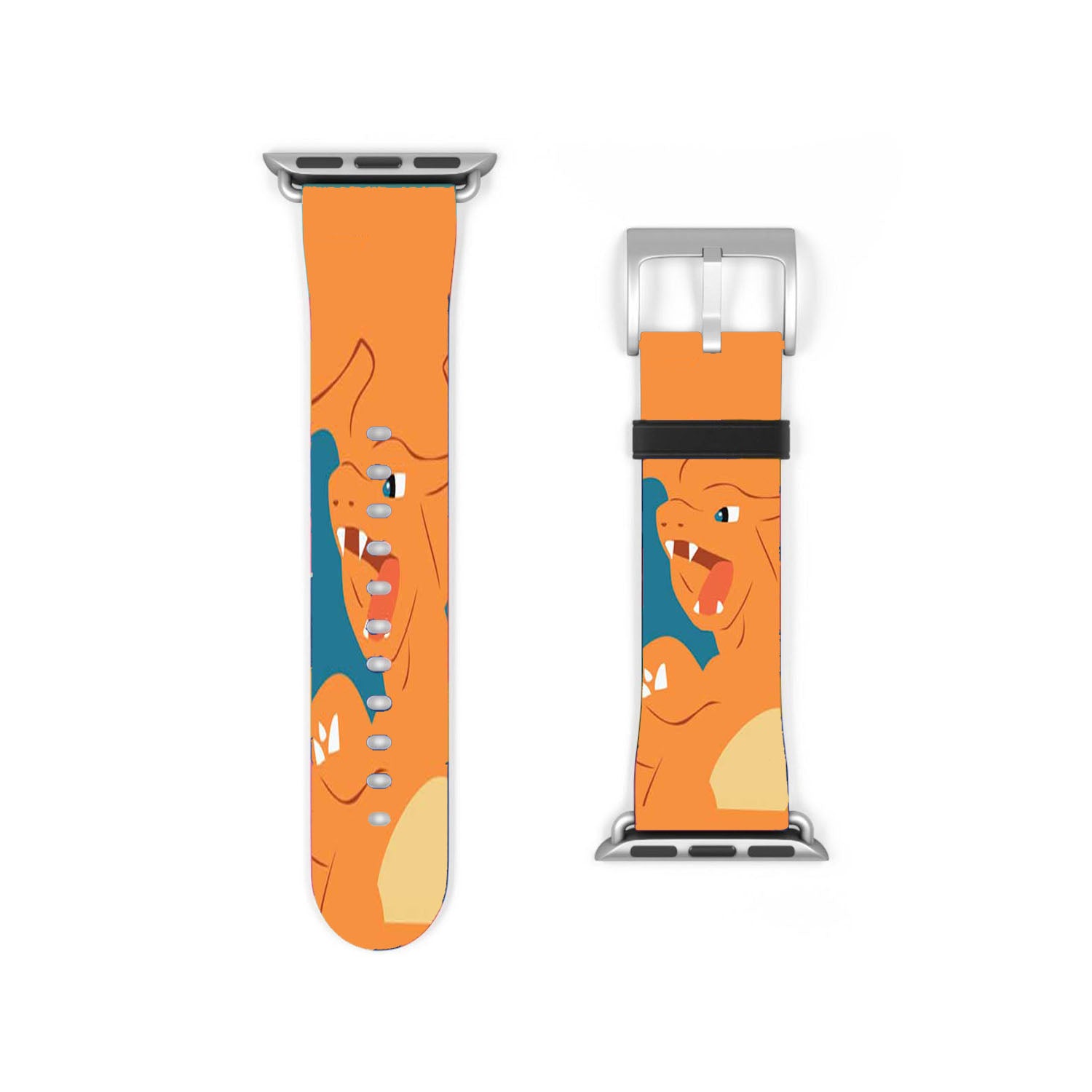 Pokemon Charizard Orange Bkg Apple Watch Band 38Mm - 44Mm