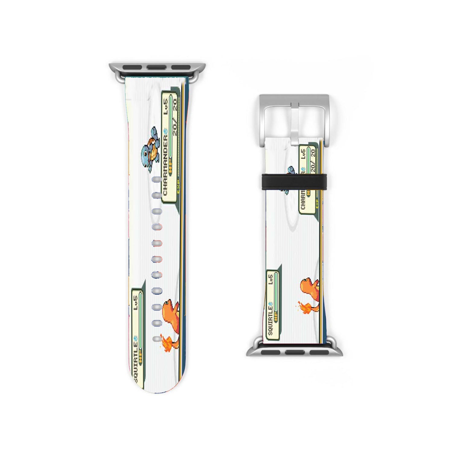 Pokemon Charmander Squirtle Battle Apple Watch Band 38Mm - 44Mm