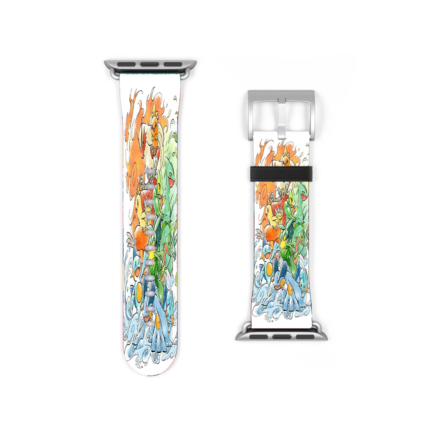Pokemon Collage Apple Watch Band 38Mm - 44Mm