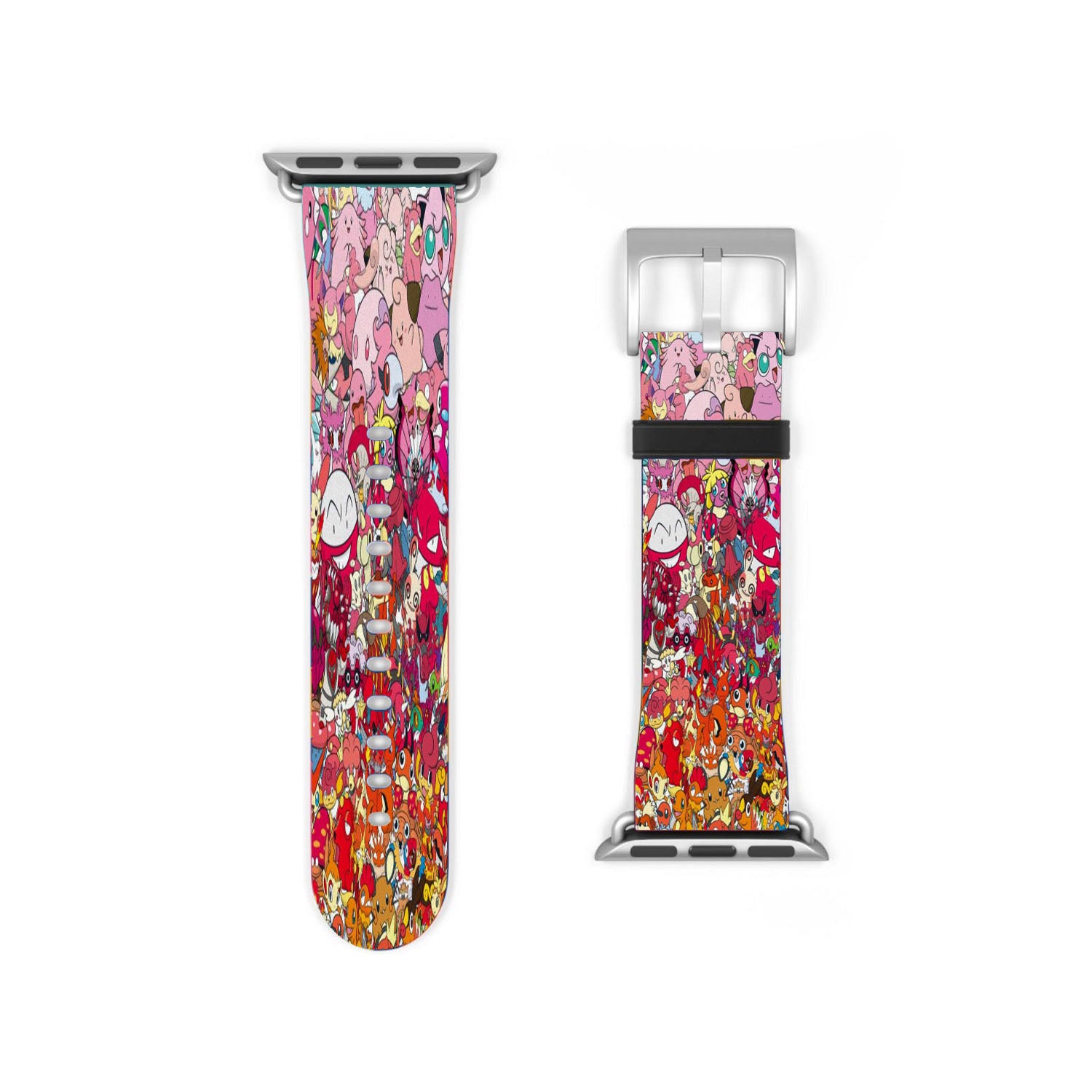 Pokemon Color Spectrum Pink To Orange Apple Watch Band 38Mm - 44Mm