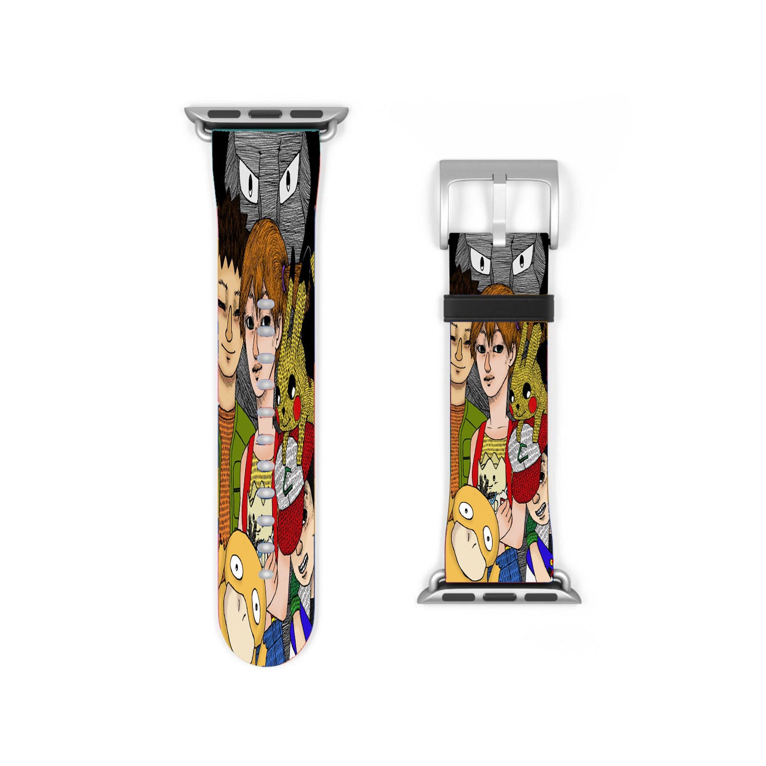 Pokemon Drawing Apple Watch Band 38Mm - 44Mm