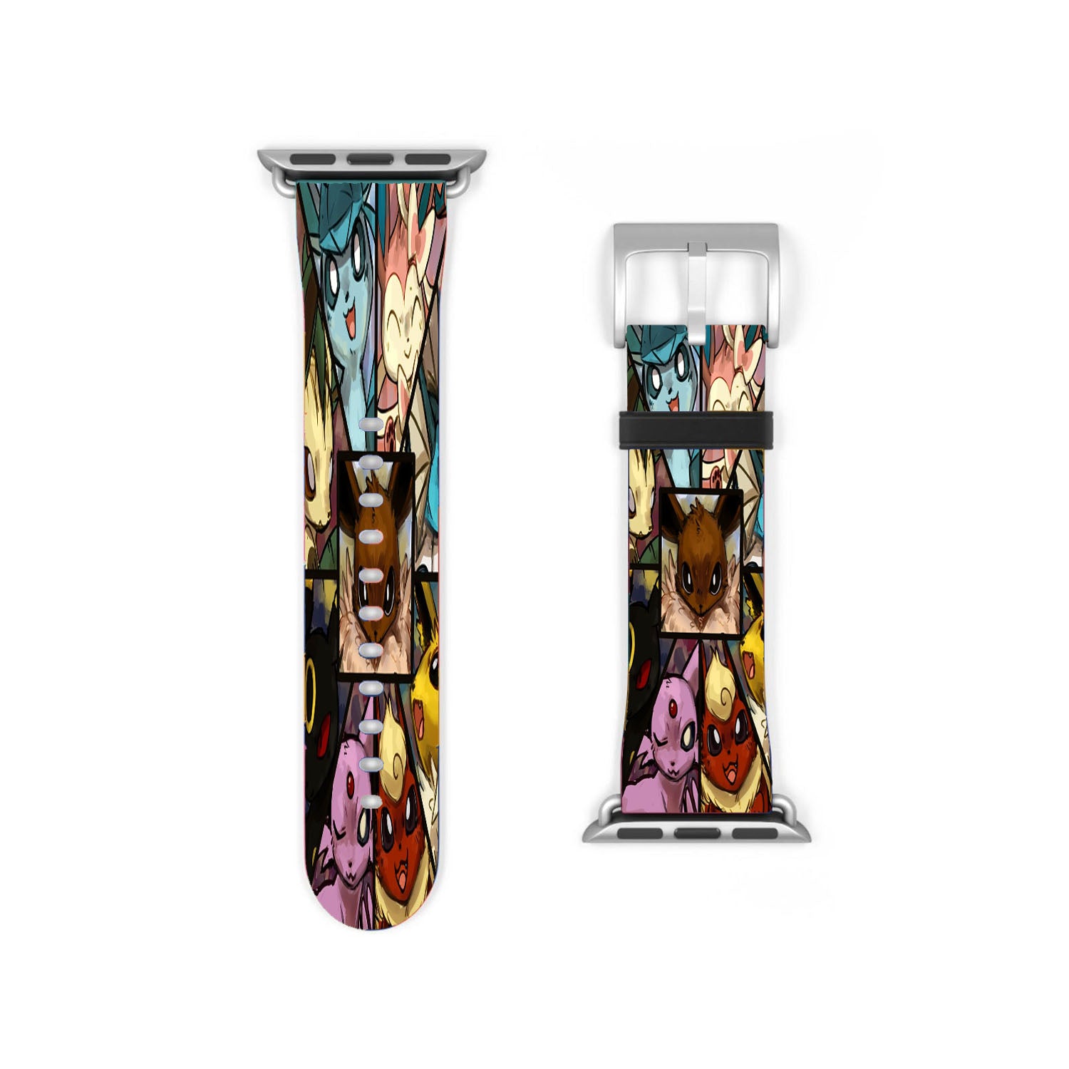 Pokemon Eevee Collage Apple Watch Band 38Mm - 44Mm