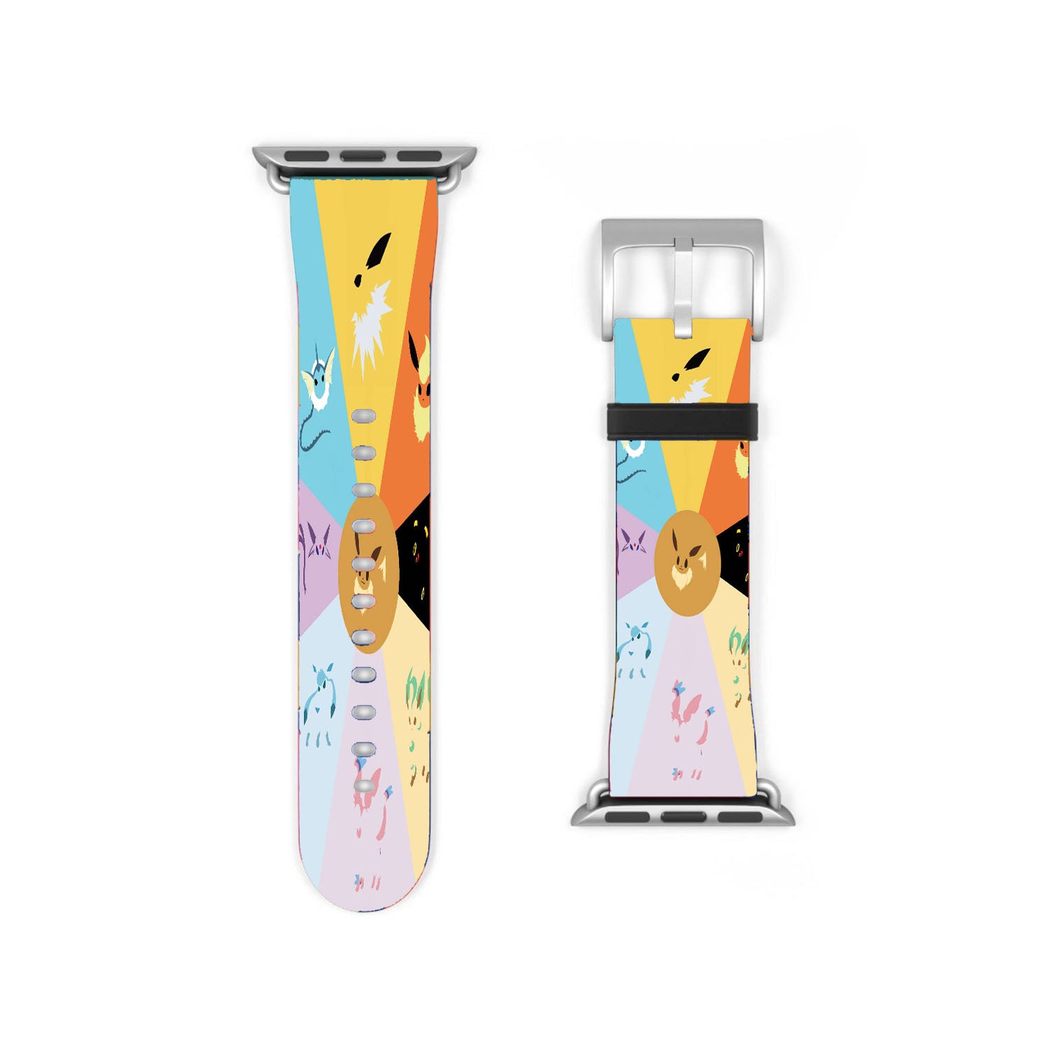 Pokemon Eevee Collage Evolutions Apple Watch Band 38Mm - 44Mm