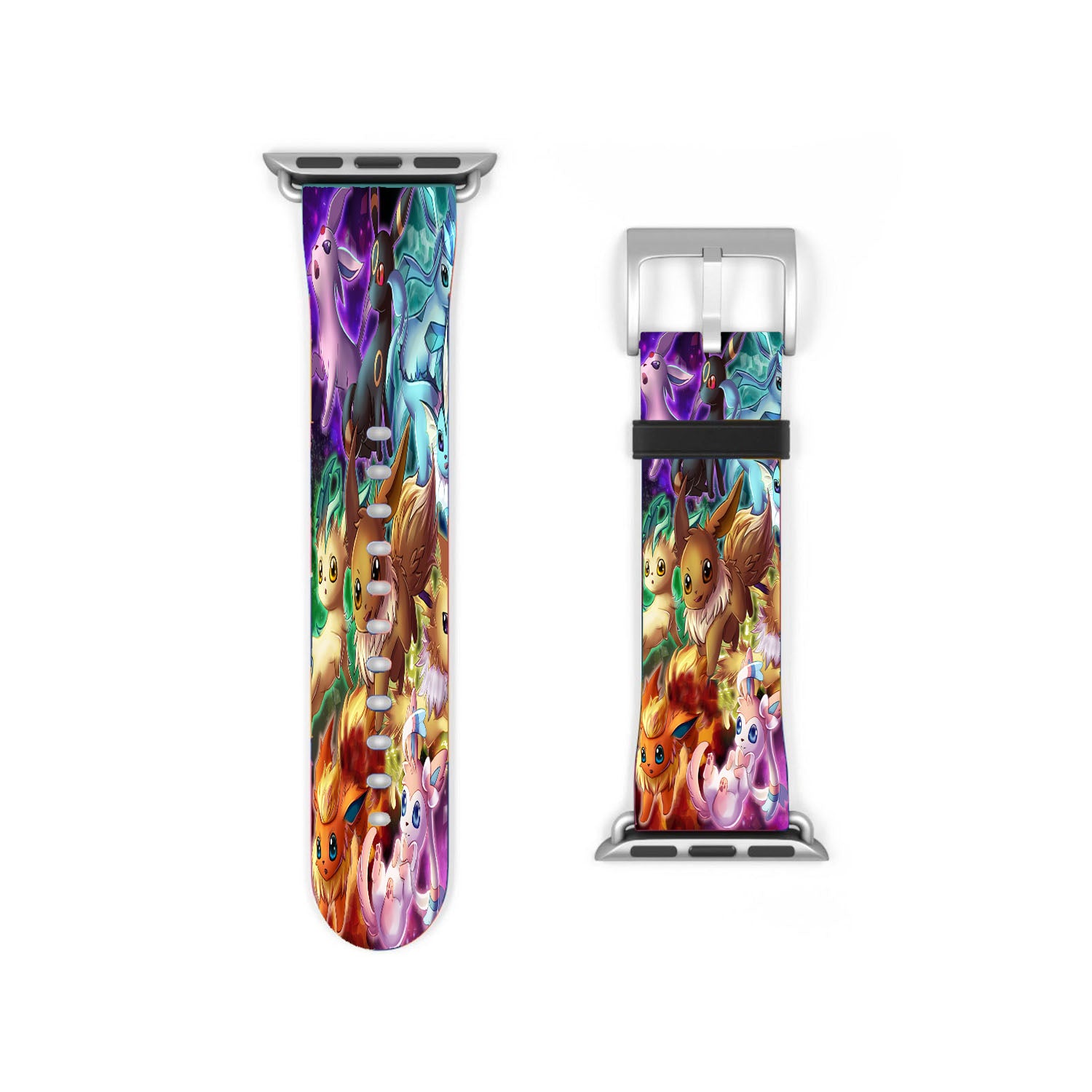 Pokemon Eevee Evolutions Fanart Apple Watch Band 38Mm - 44Mm