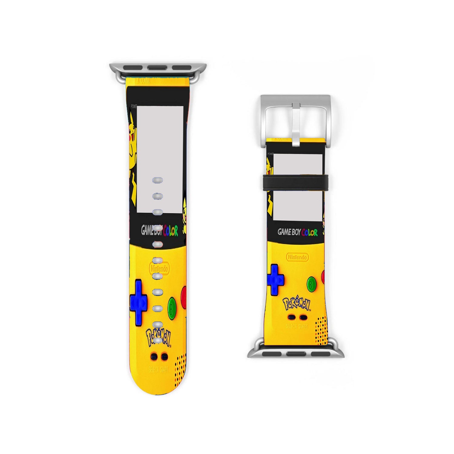 Pokemon Game Boy Color Pikachu Apple Watch Band 38Mm - 44Mm