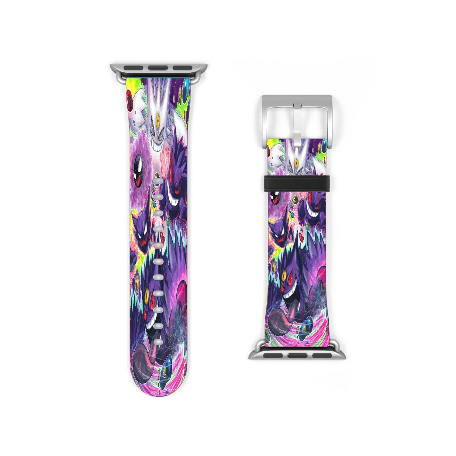 Pokemon Gastly Evolve Ghost Type Apple Watch Band 38Mm - 44Mm