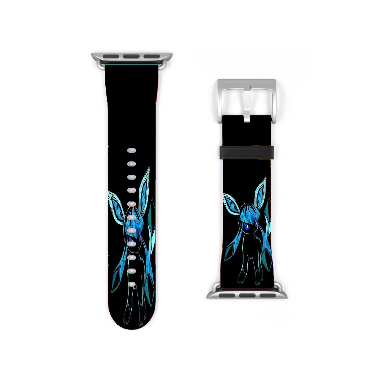 Pokemon Glaceon Night Silhouette Apple Watch Band 38Mm - 44Mm