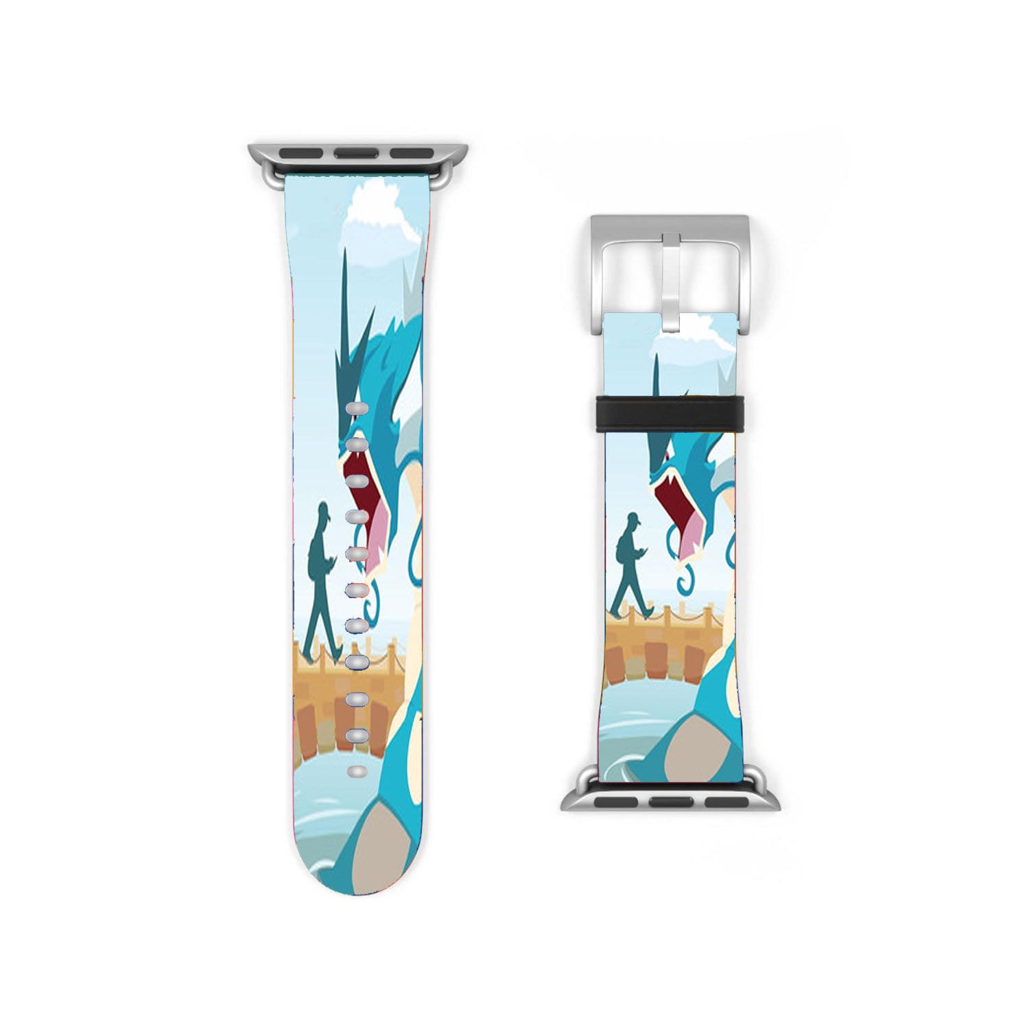 Pokemon Go Gyarados Loading Screen Apple Watch Band 38Mm - 44Mm