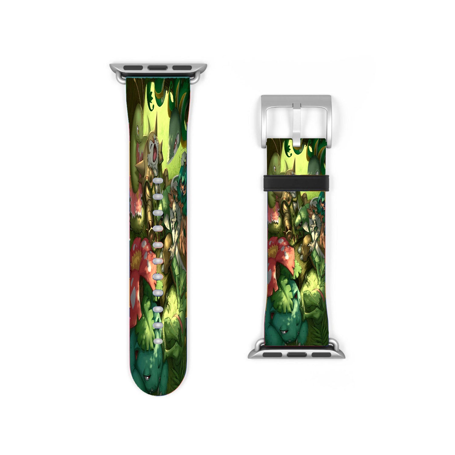 Pokemon Iniciales Tipo Planta Grass'S Starters Apple Watch Band 38Mm - 44Mm