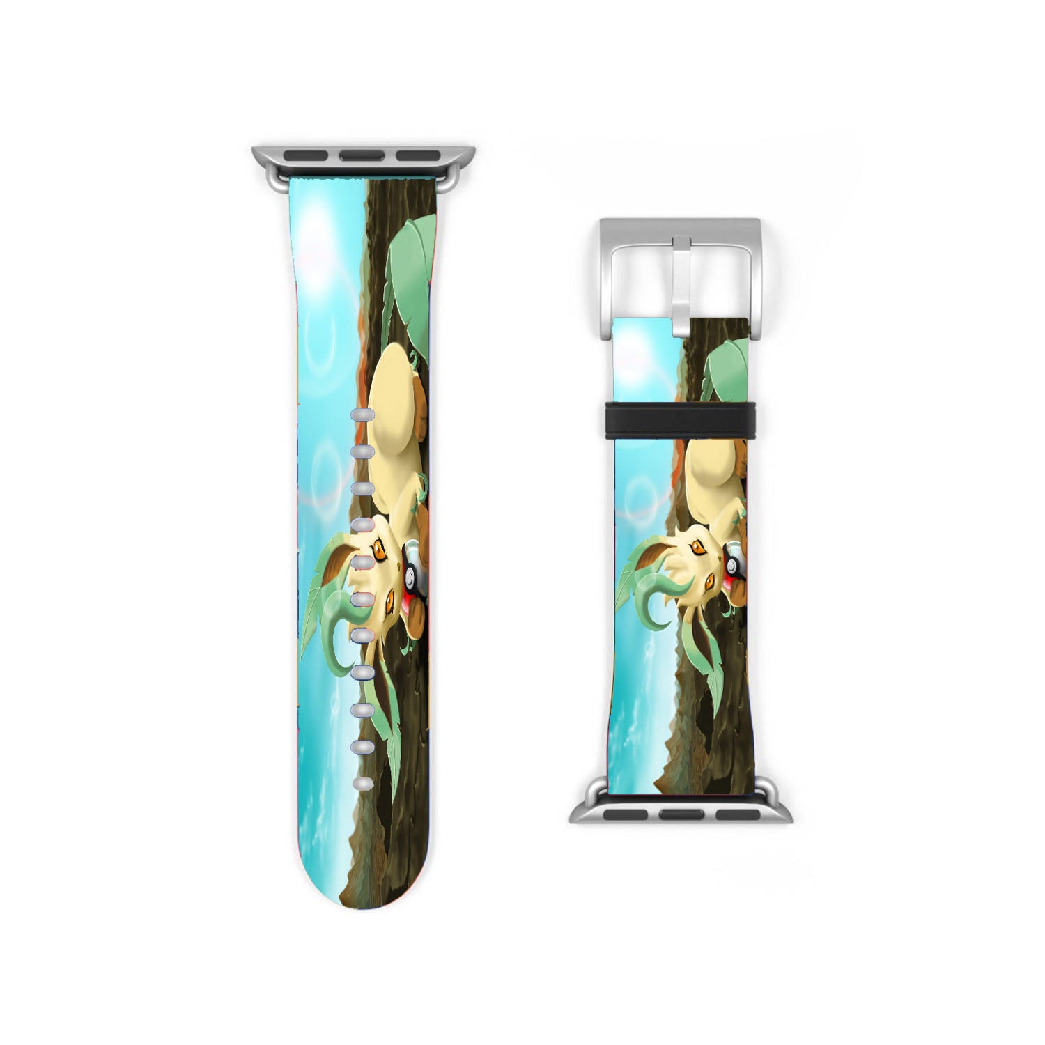 Pokemon Leafeon Pokeball Apple Watch Band 38Mm - 44Mm