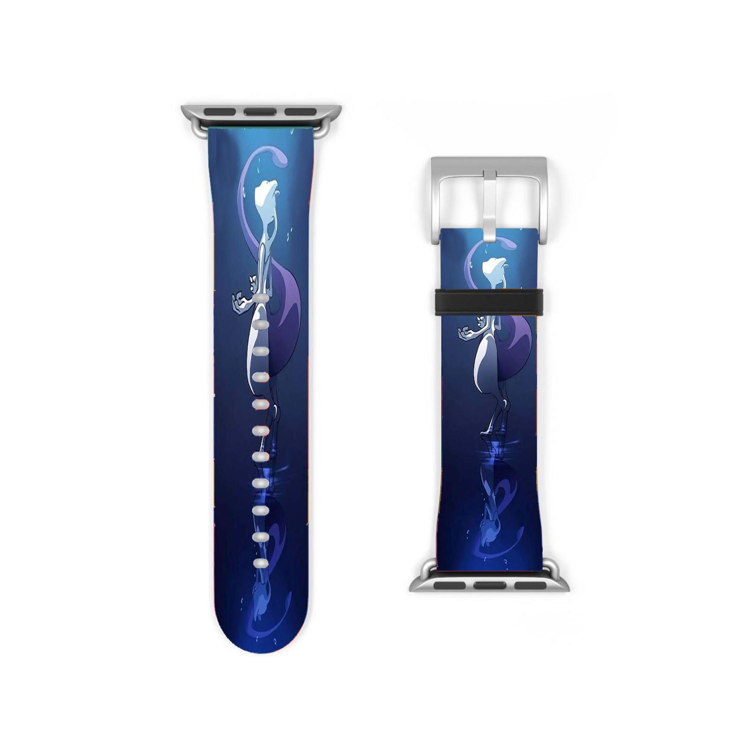 Pokemon Mewtwo Cartoon Apple Watch Band 38Mm - 44Mm