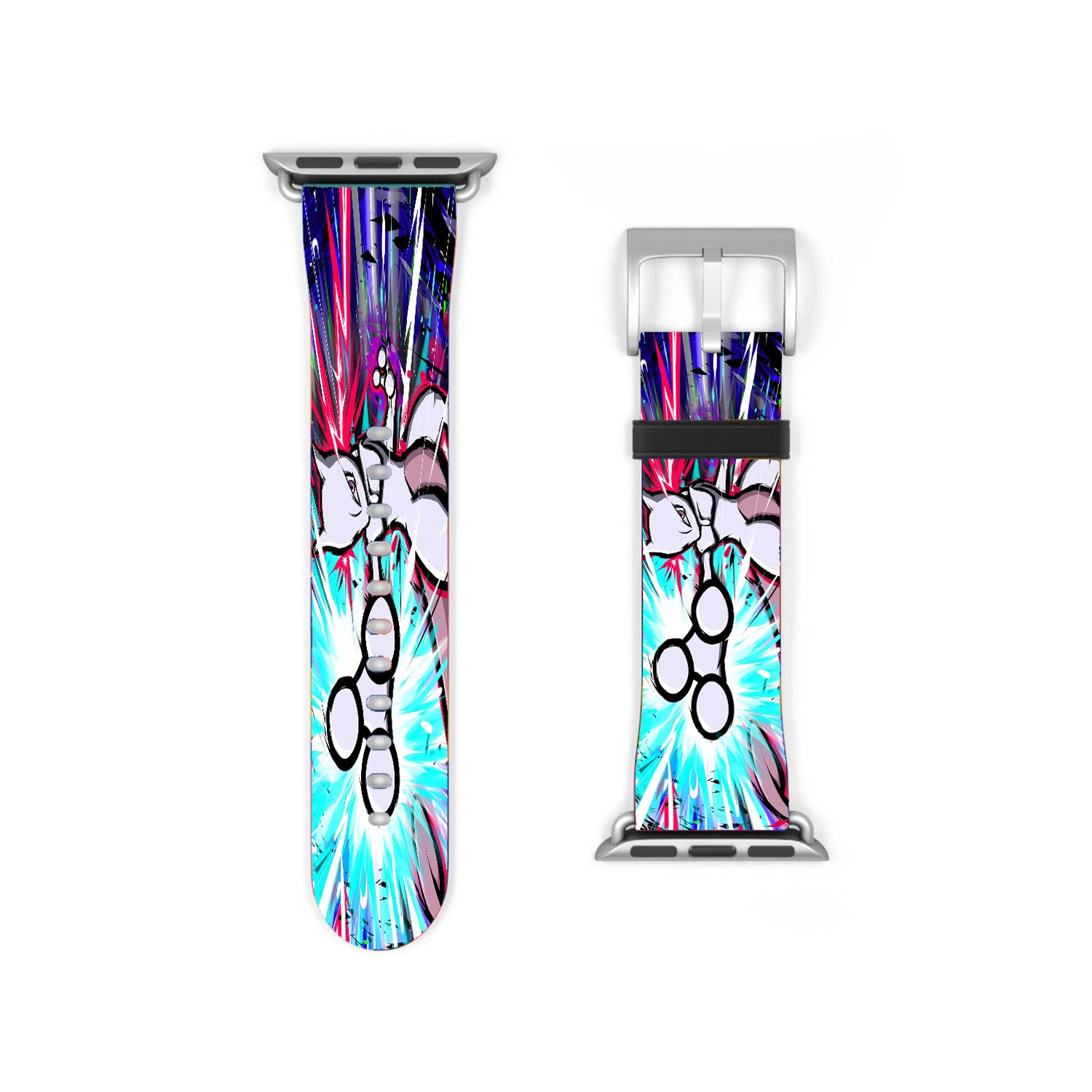 Pokemon Mewtwo Legendary Attacks Apple Watch Band 38Mm - 44Mm