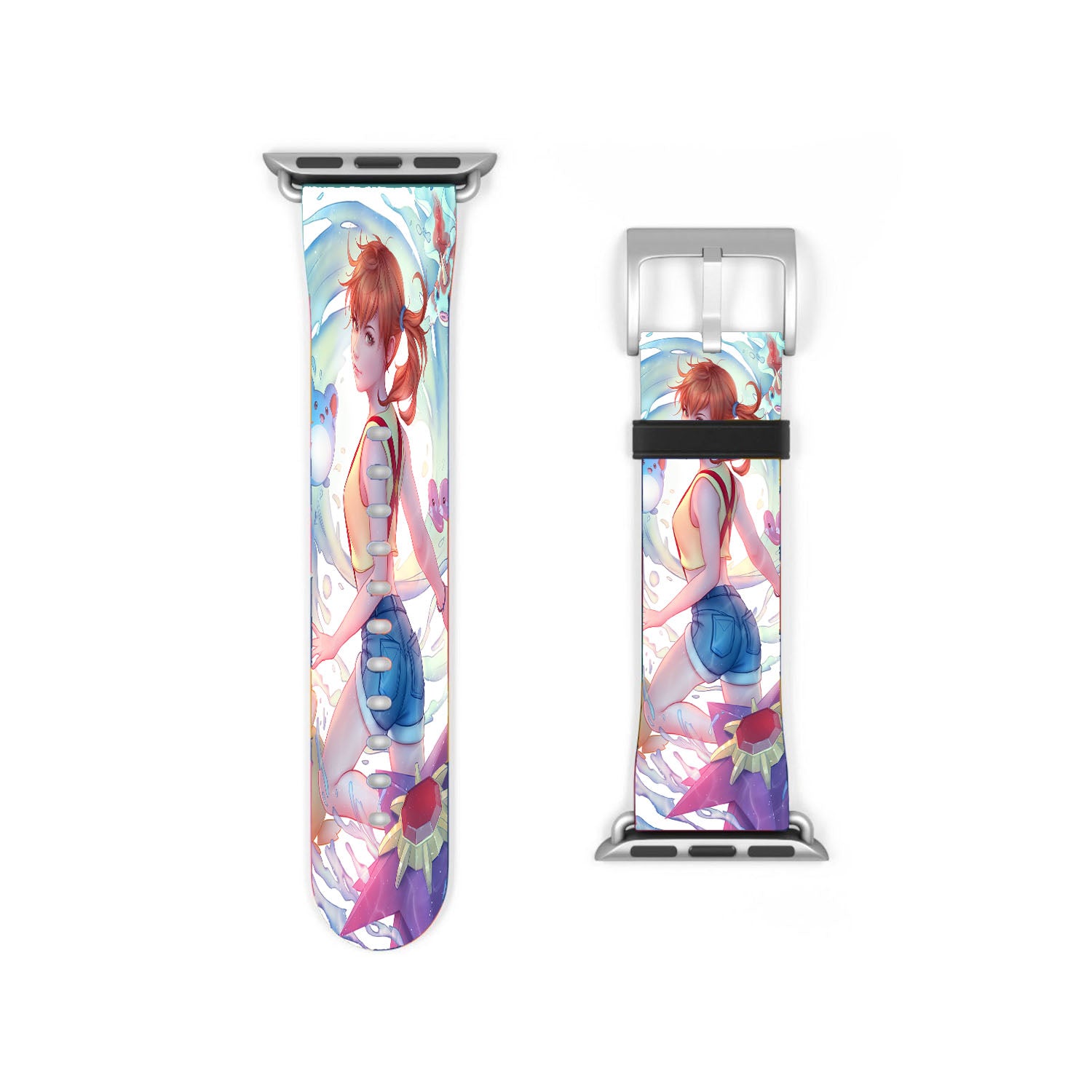 Pokemon Misty Art Apple Watch Band 38Mm - 44Mm