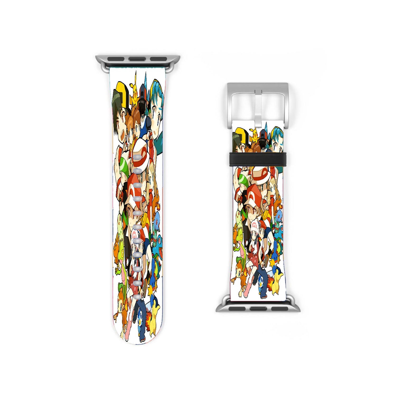 Pokemon Playable Characters Doodle Apple Watch Band 38Mm - 44Mm
