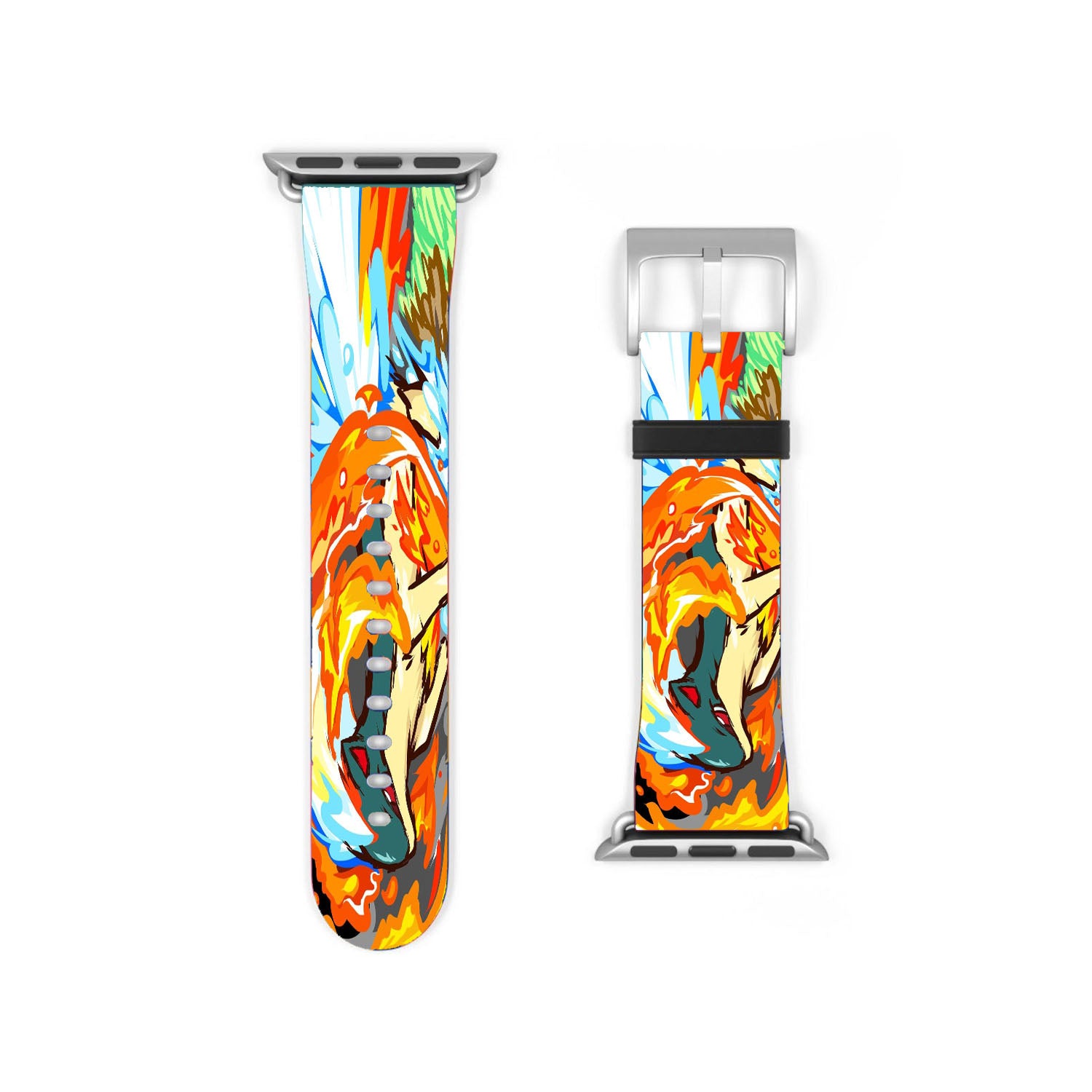 Pokemon Quilava Attacks Apple Watch Band 38Mm - 44Mm