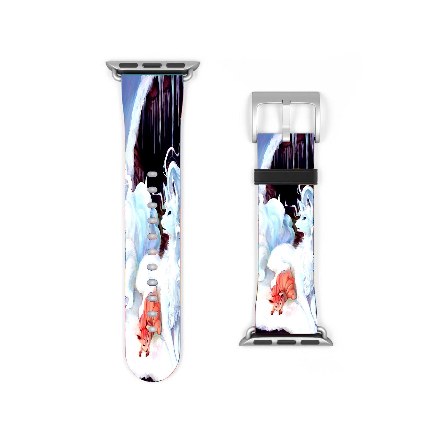 Pokemon Shiny Ninetales Alola Form Apple Watch Band 38Mm - 44Mm