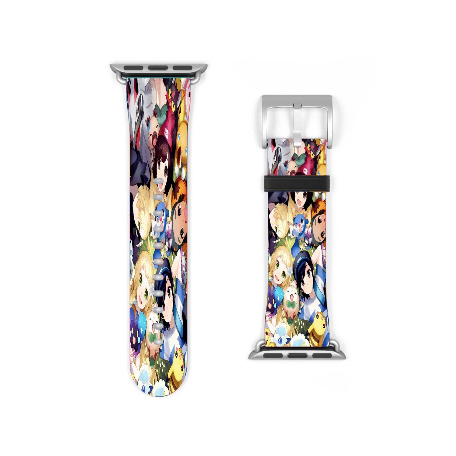 Pokemon Sun And Moon Paint Art Apple Watch Band 38Mm - 44Mm