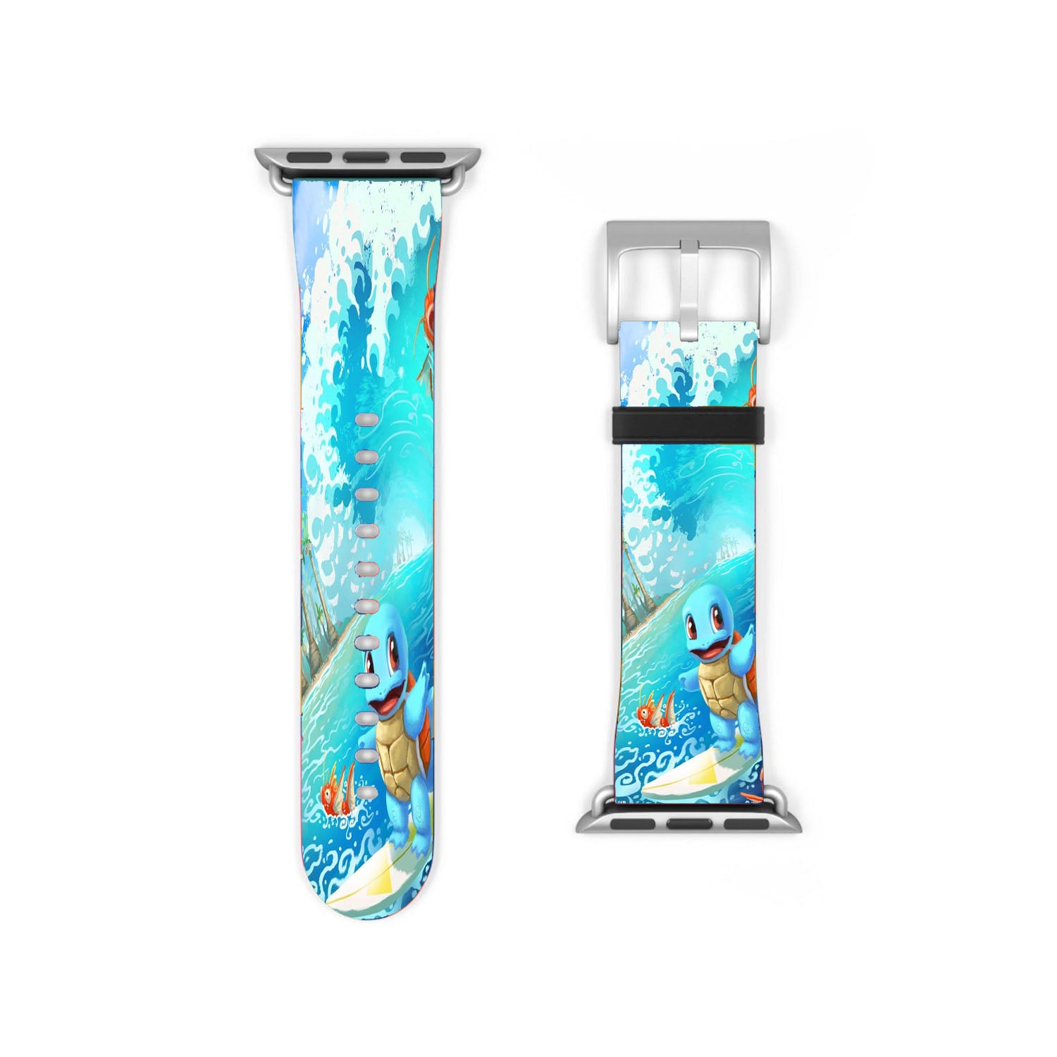 Pokemon Surfing Squirtle Apple Watch Band 38Mm - 44Mm